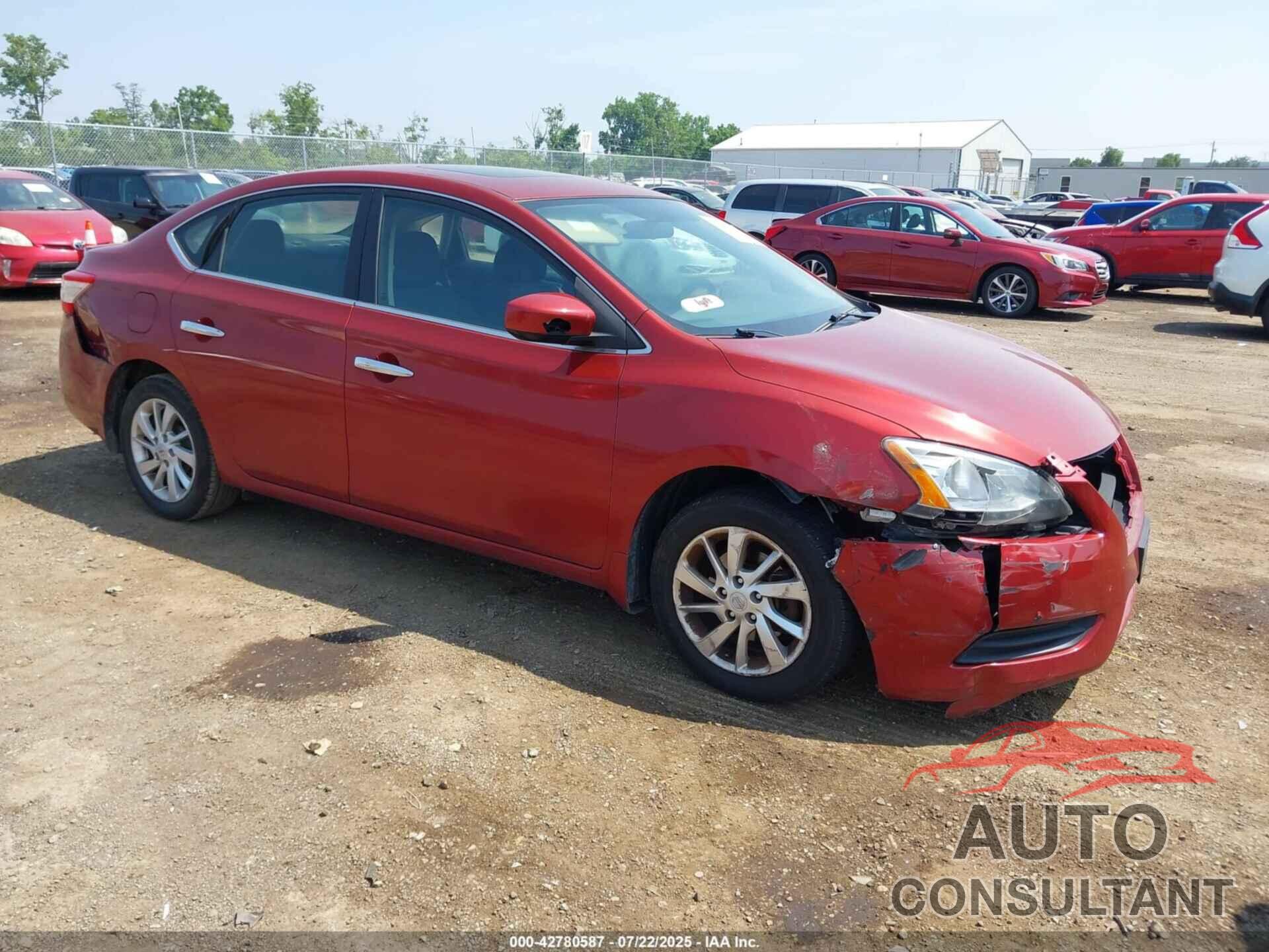 NISSAN SENTRA 2015 - 3N1AB7AP7FY275840