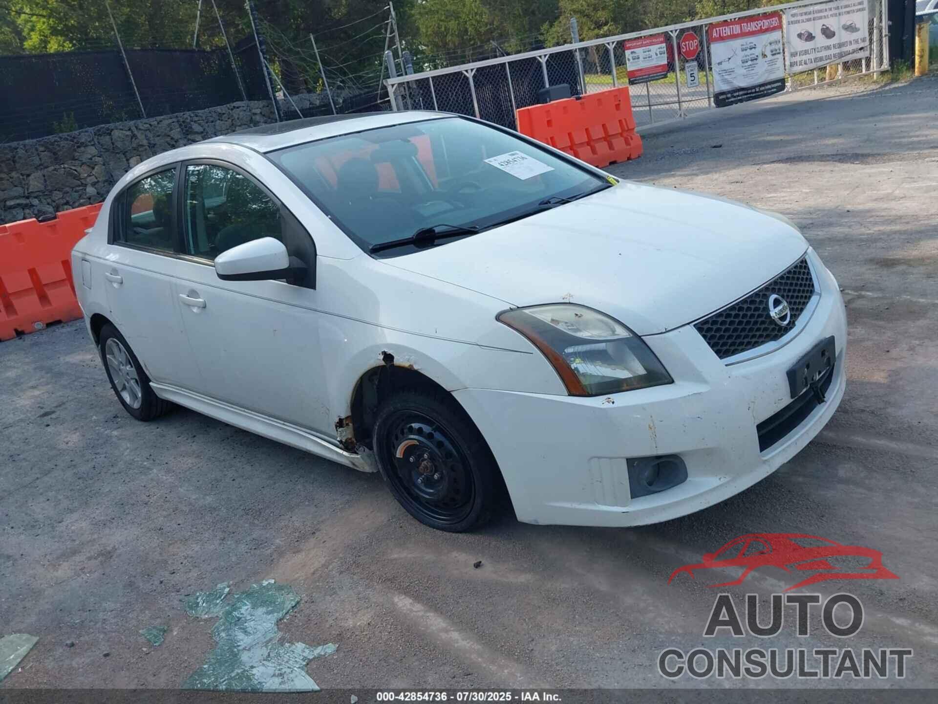 NISSAN SENTRA 2010 - 3N1AB6AP0AL722265