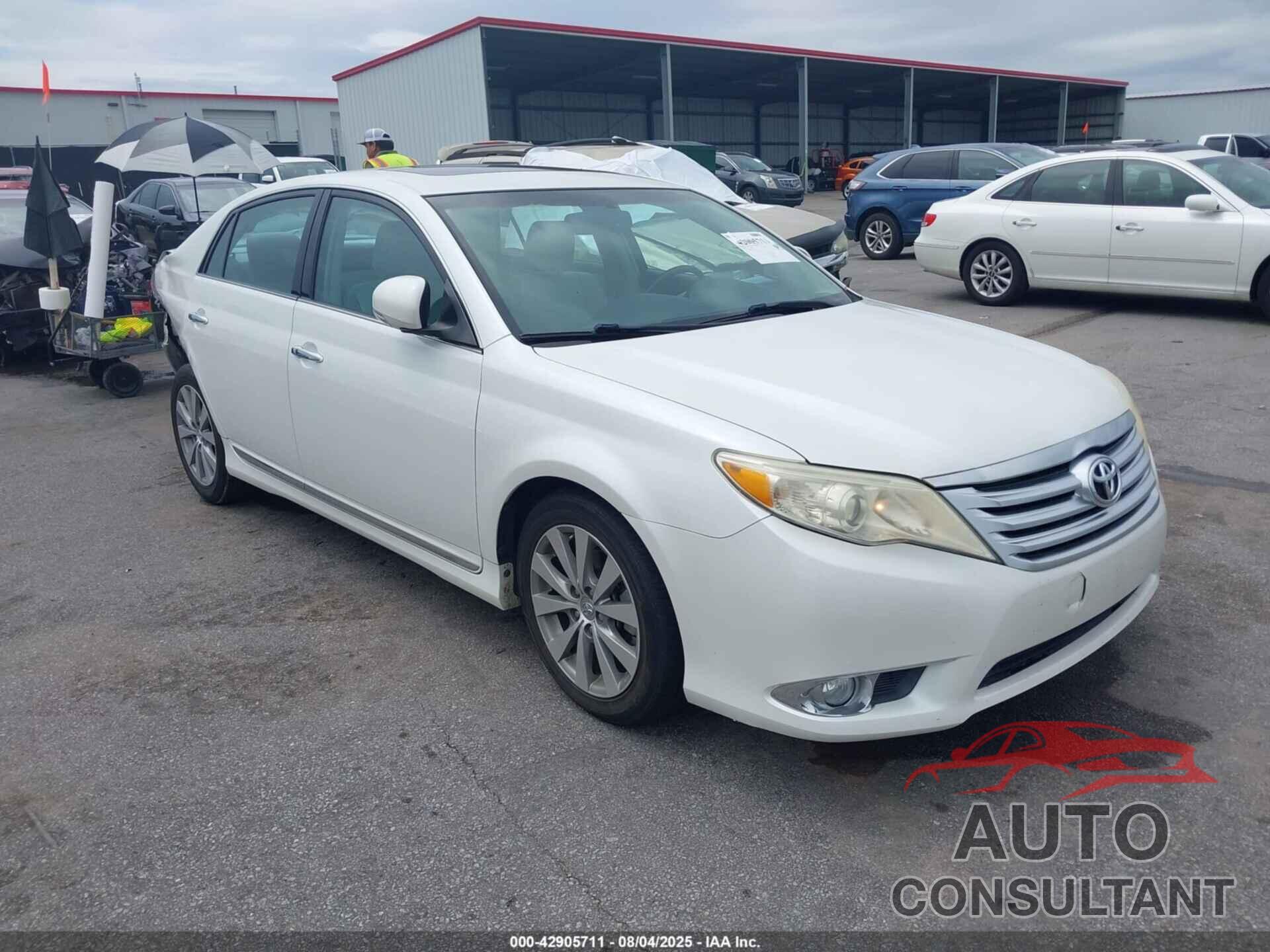TOYOTA AVALON 2012 - 4T1BK3DB1CU455139