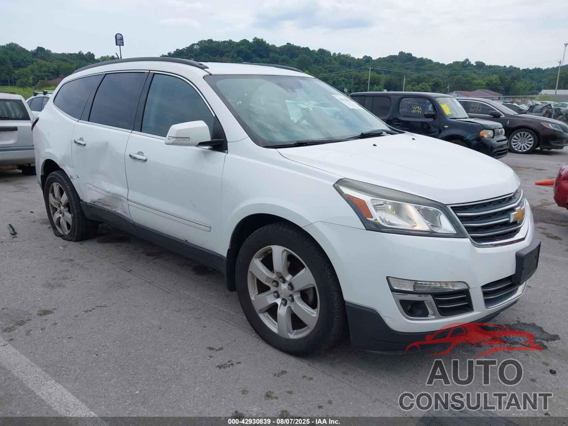 CHEVROLET TRAVERSE 2016 - 1GNKVJKD7GJ332139