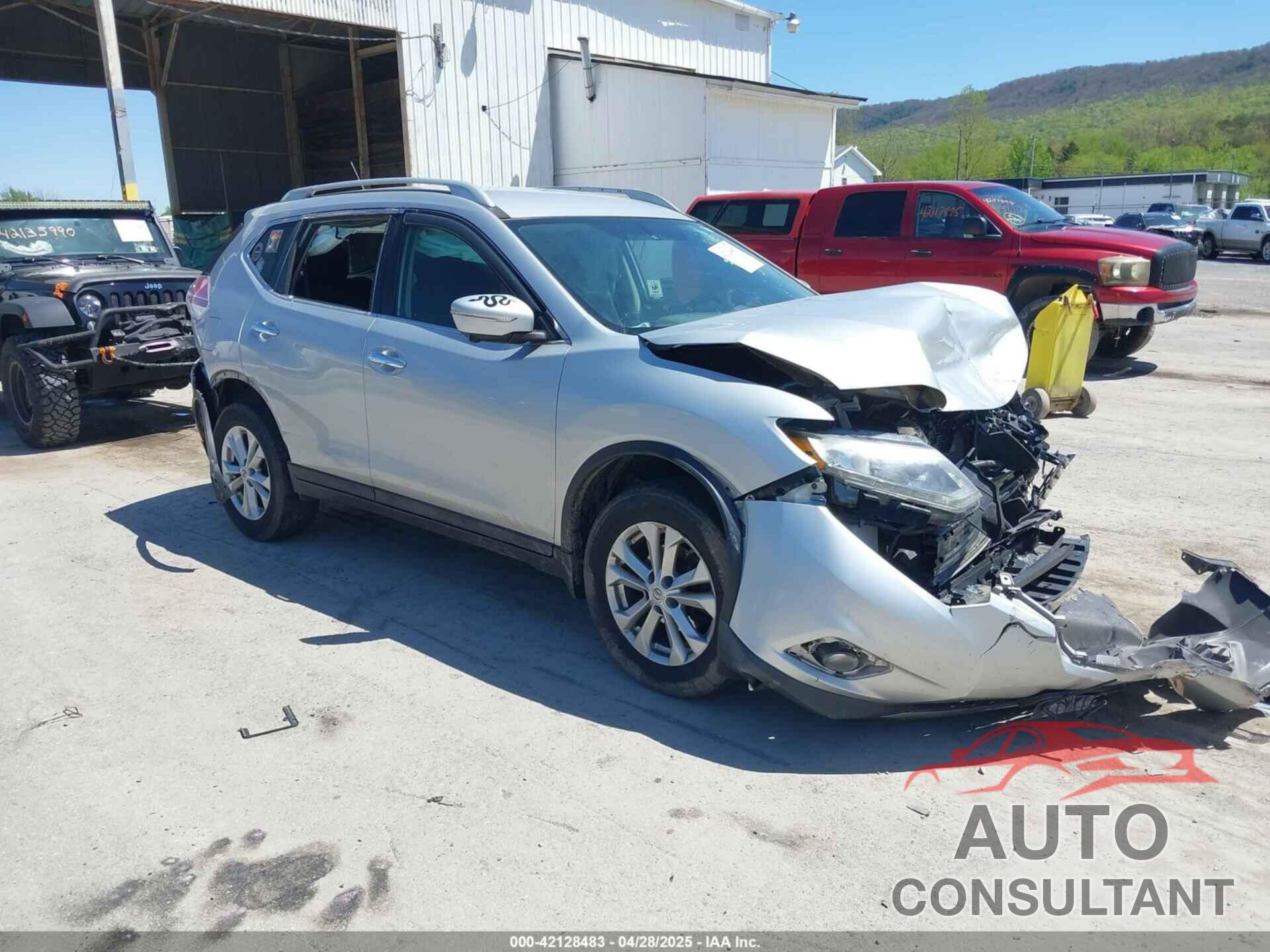 NISSAN ROGUE 2015 - 5N1AT2MVXFC753132