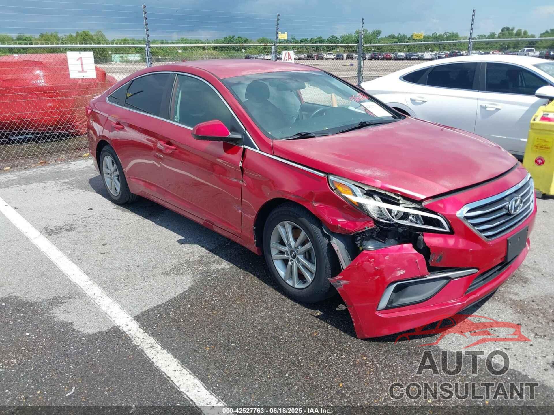 HYUNDAI SONATA 2017 - 5NPE24AFXHH468892
