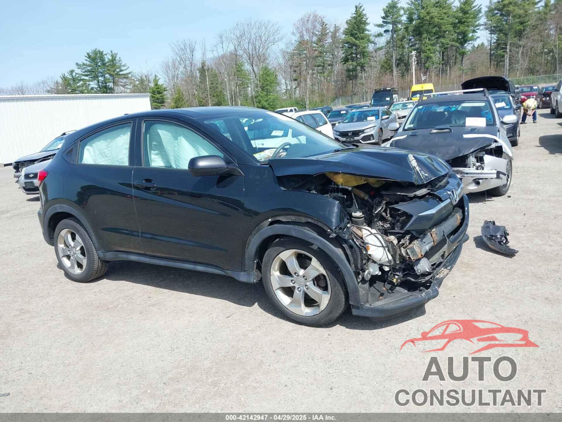 HONDA HR-V 2017 - 3CZRU6H31HG706120
