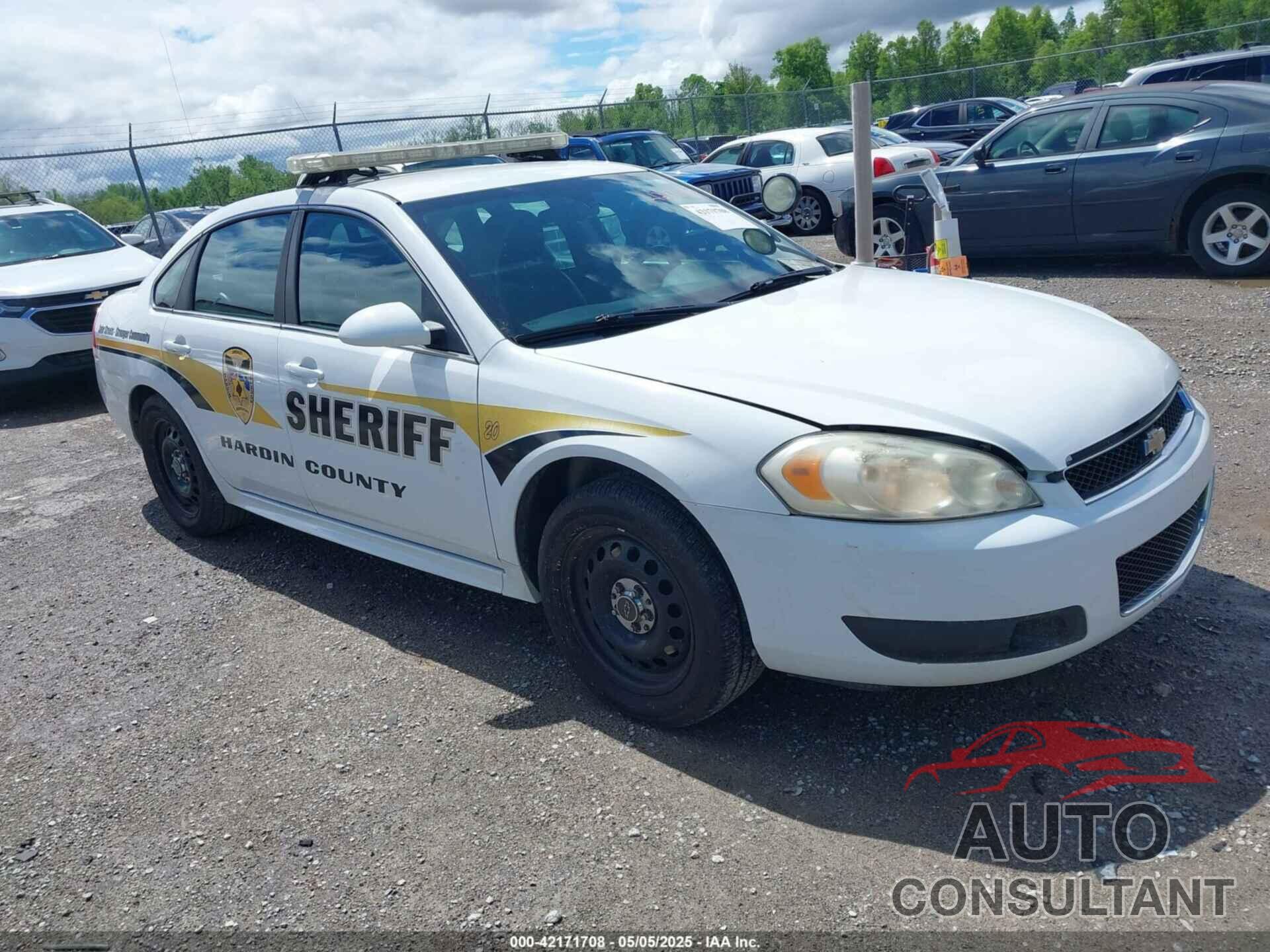 CHEVROLET IMPALA 2013 - 2G1WD5E35D1166015