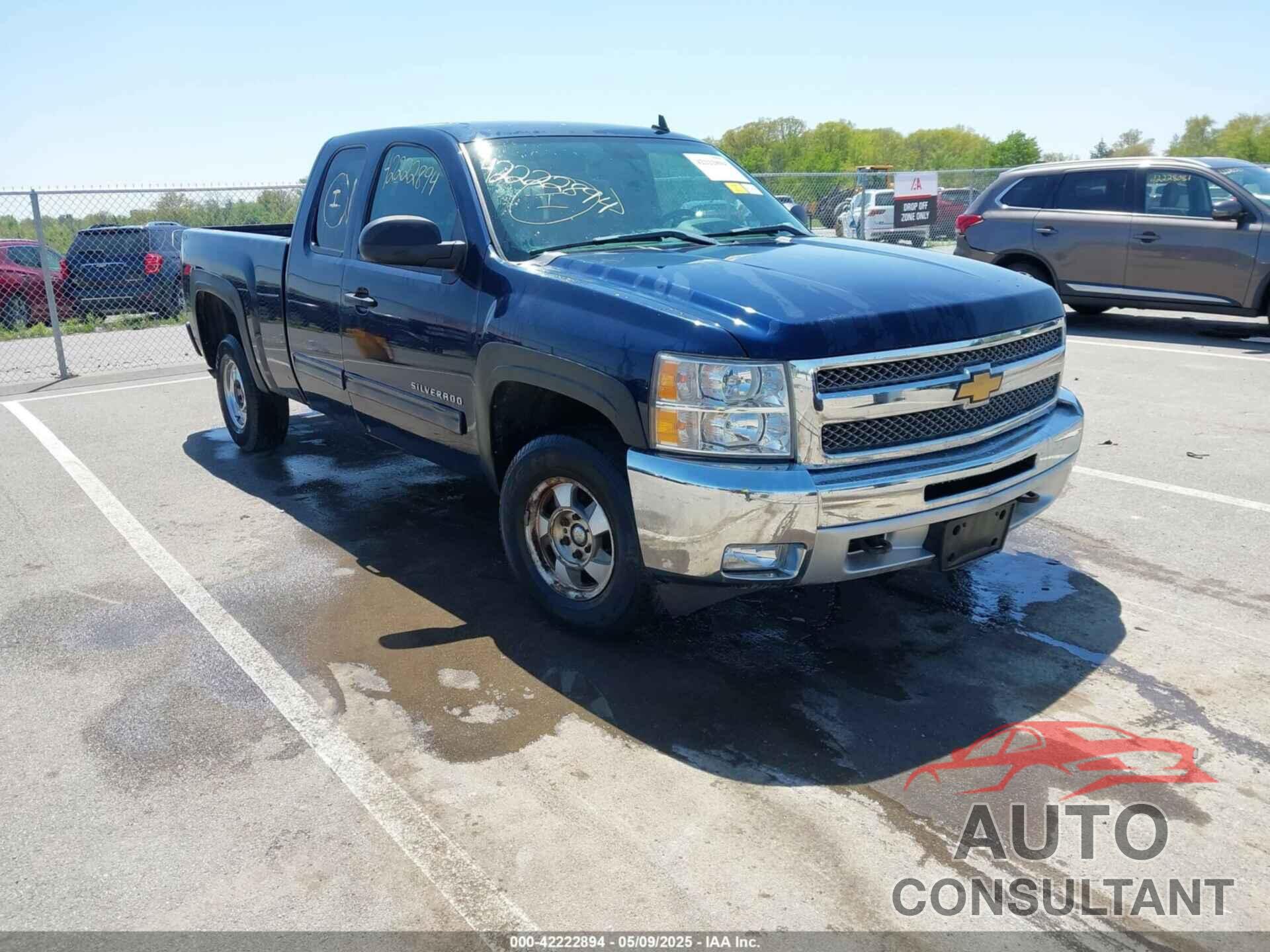 CHEVROLET SILVERADO 1500 2012 - 1GCRKSE70CZ139743