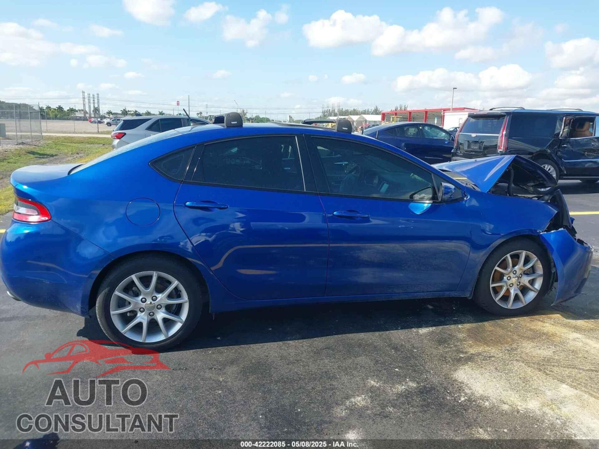 DODGE DART 2013 - 1C3CDFBA2DD333684