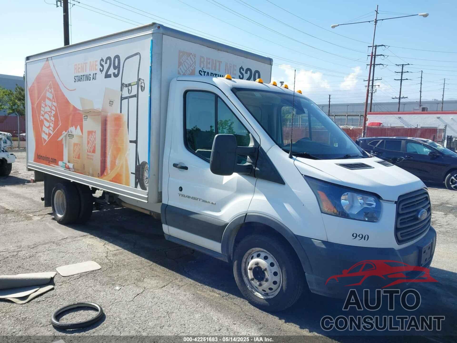 FORD TRANSIT-350 CAB 2019 - 1FDBF8ZM7KKA38548