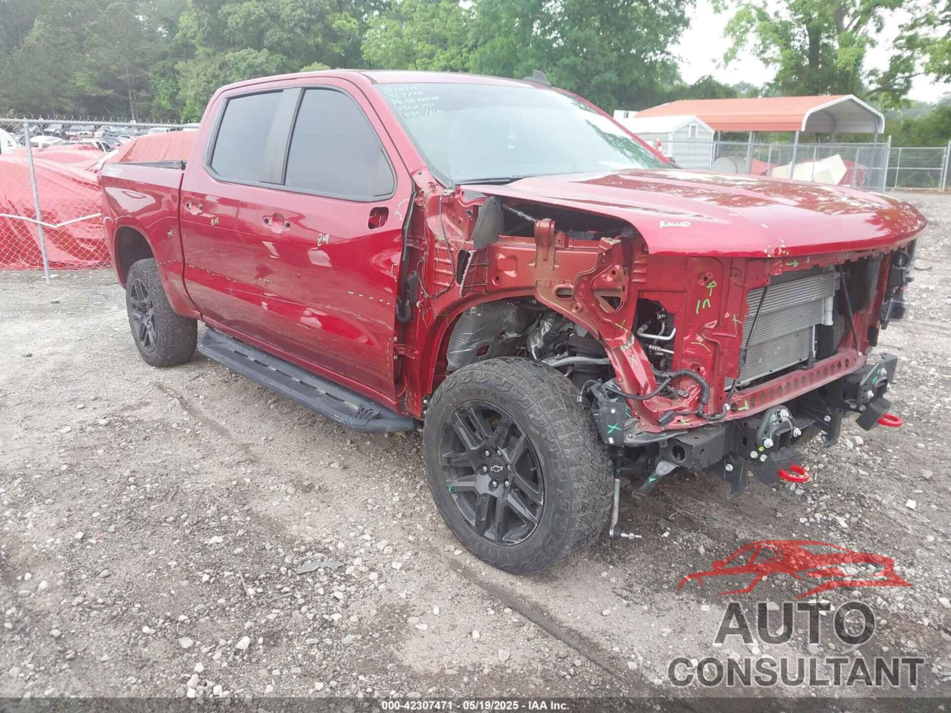 CHEVROLET SILVERADO 1500 2021 - 1GCPYFED3MZ402442
