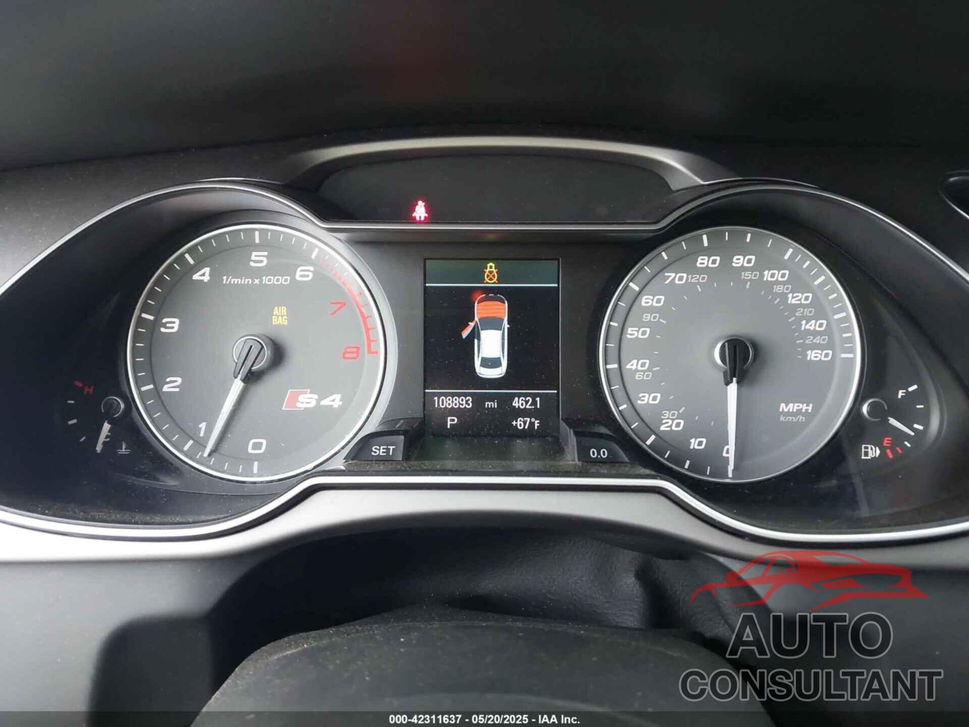 AUDI S4 2013 - WAUBGAFL4DA186635