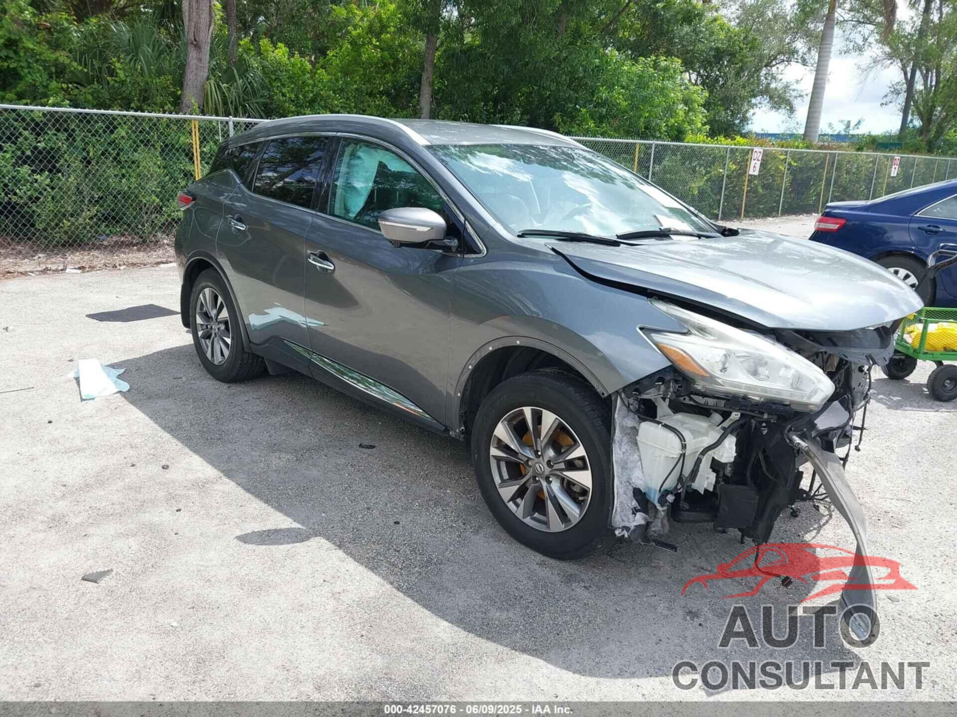 NISSAN MURANO 2015 - 5N1AZ2MG9FN247974