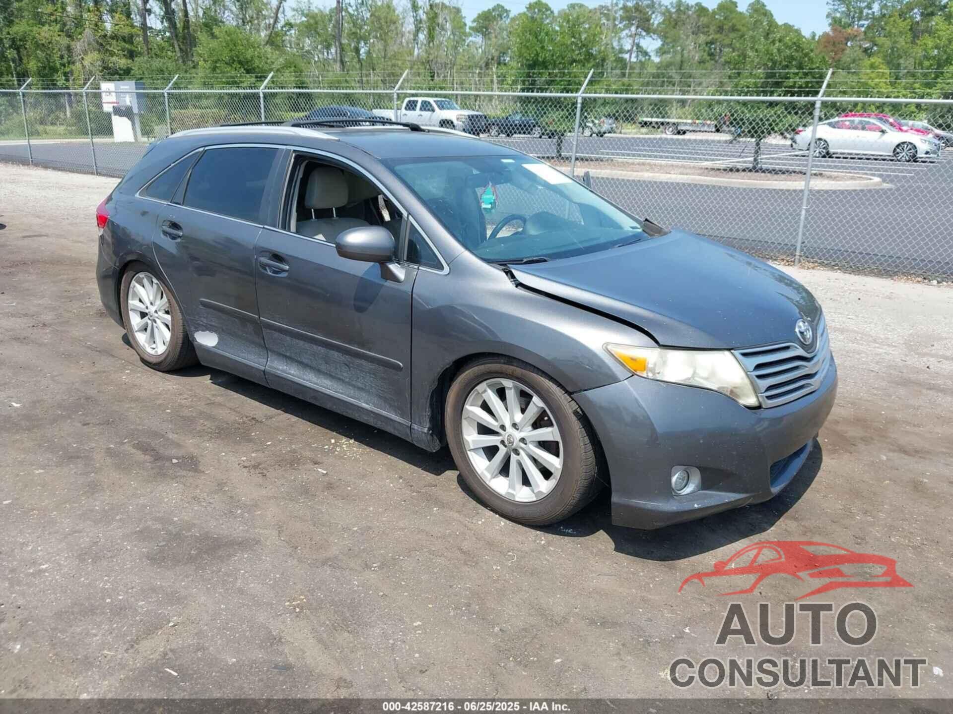 TOYOTA VENZA 2009 - 4T3ZE11A89U004716