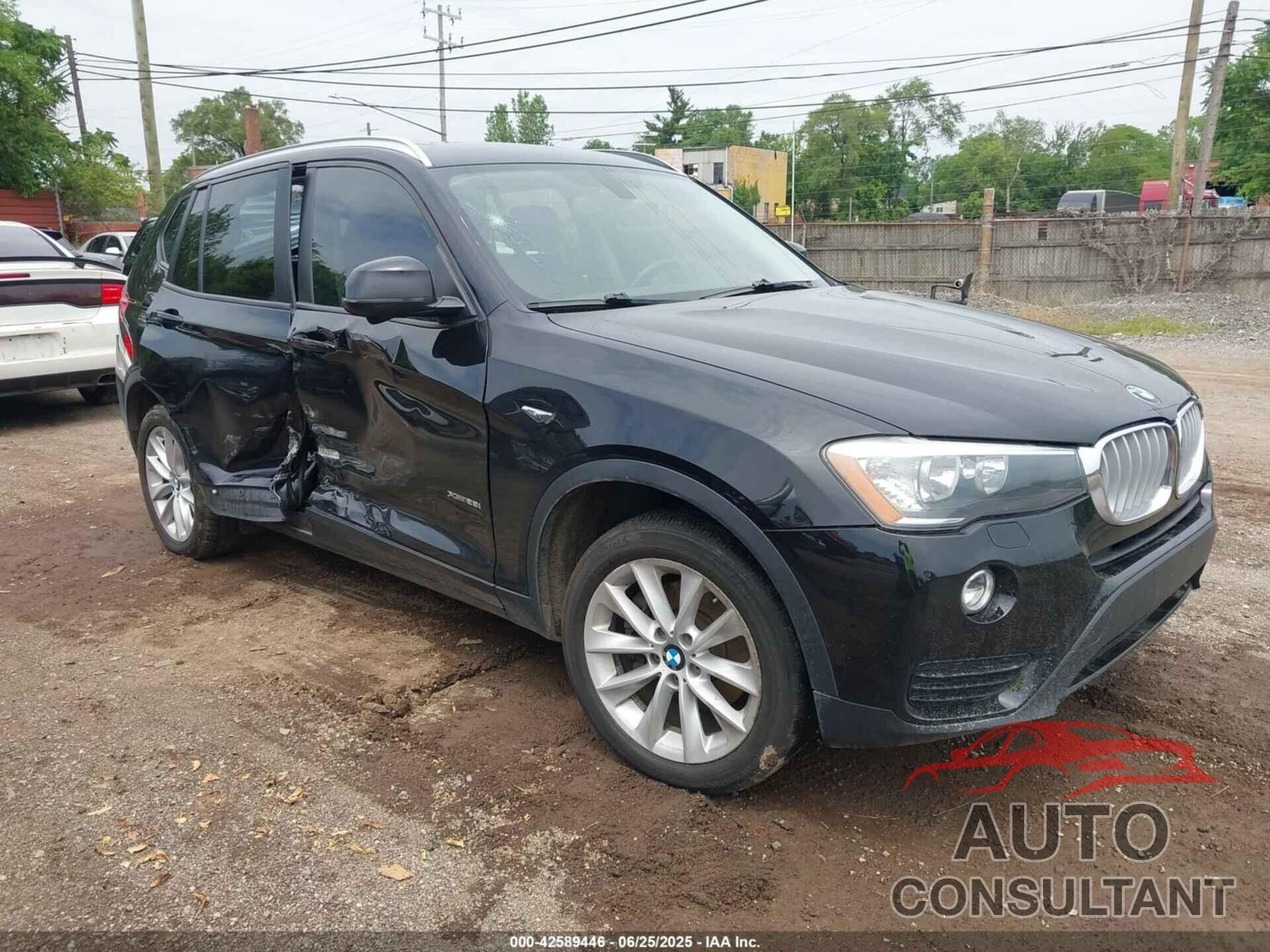BMW X3 2017 - 5UXWX9C34H0W70211