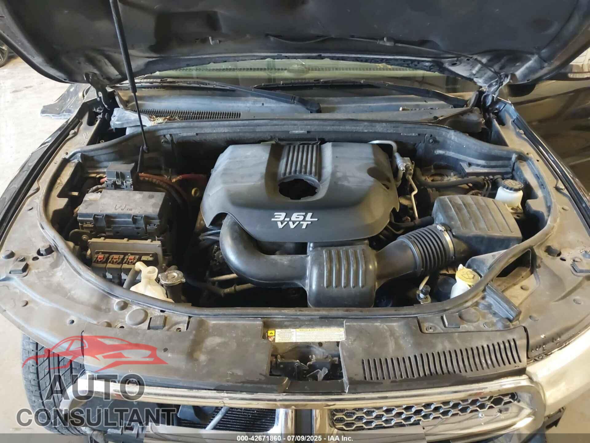DODGE DURANGO 2013 - 1C4RDJEG9DC616565