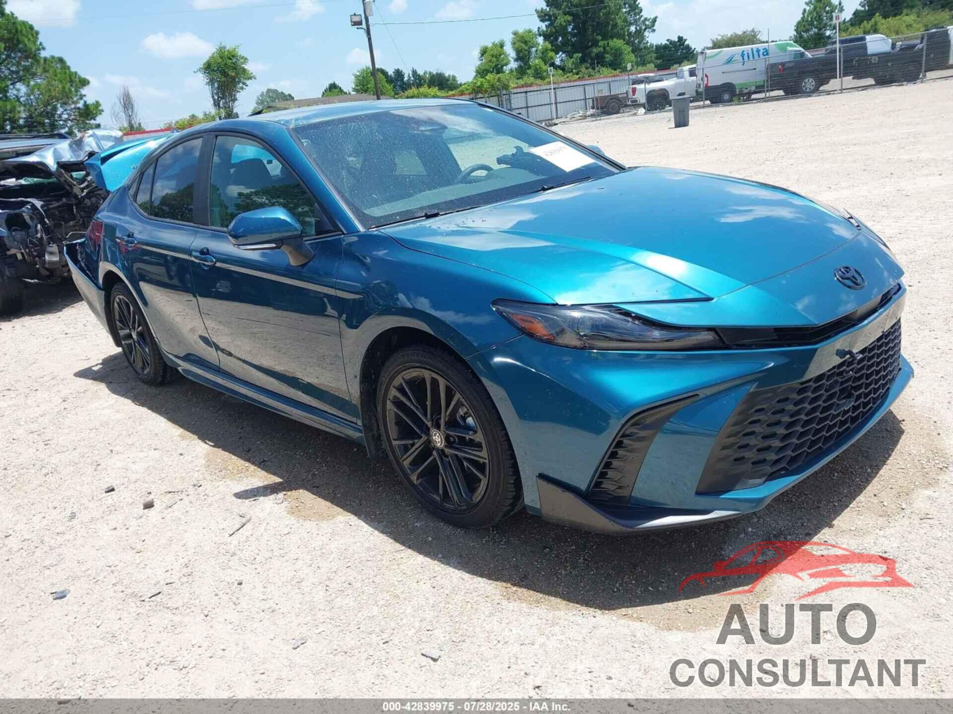 TOYOTA CAMRY 2025 - 4T1DAACK2SU598049