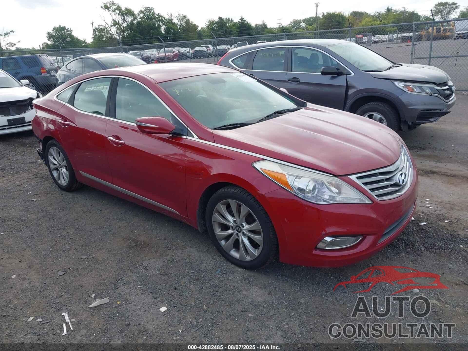 HYUNDAI AZERA 2014 - KMHFH4JG4EA406477