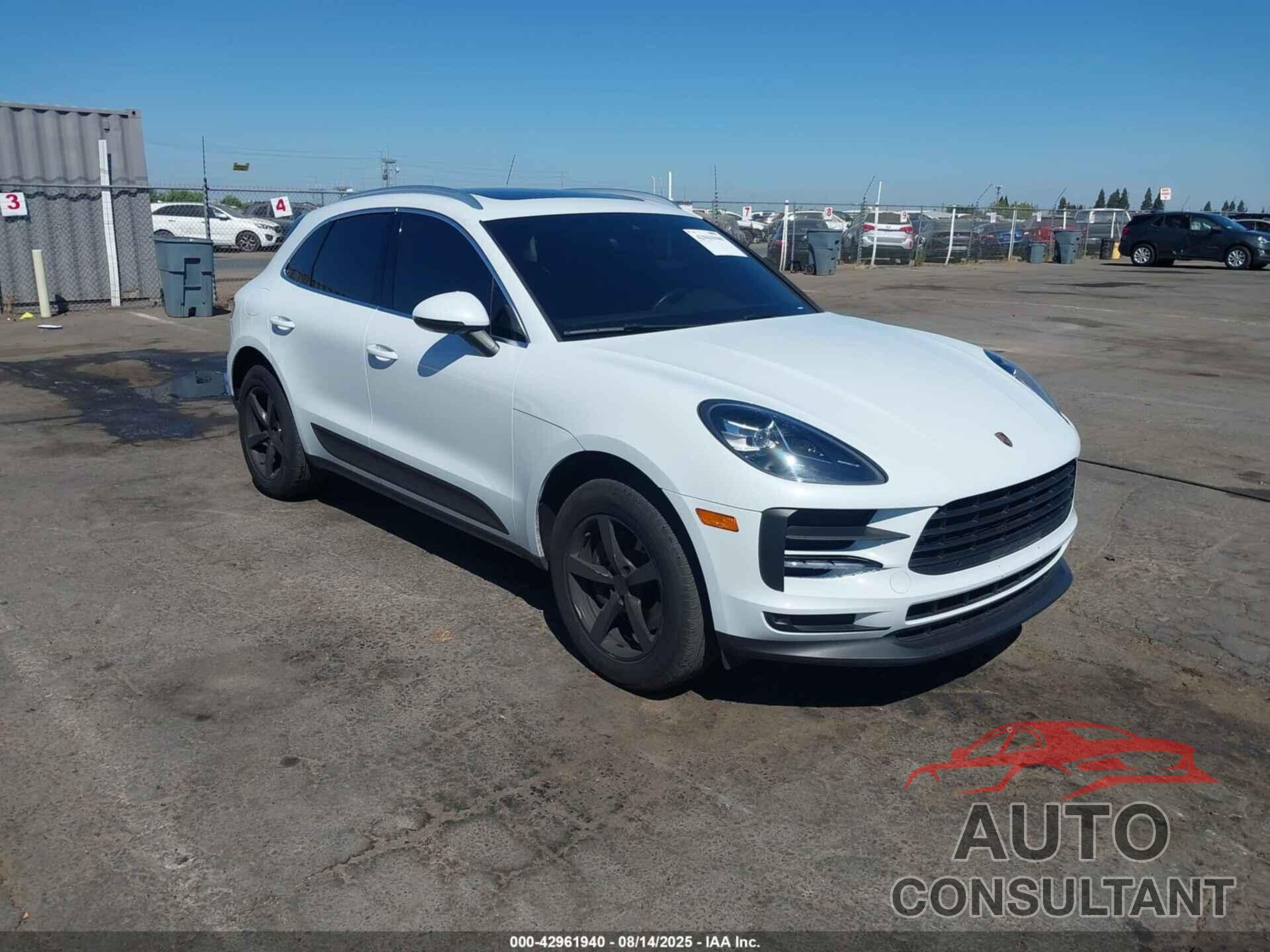PORSCHE MACAN 2021 - WP1AA2A58MLB16086
