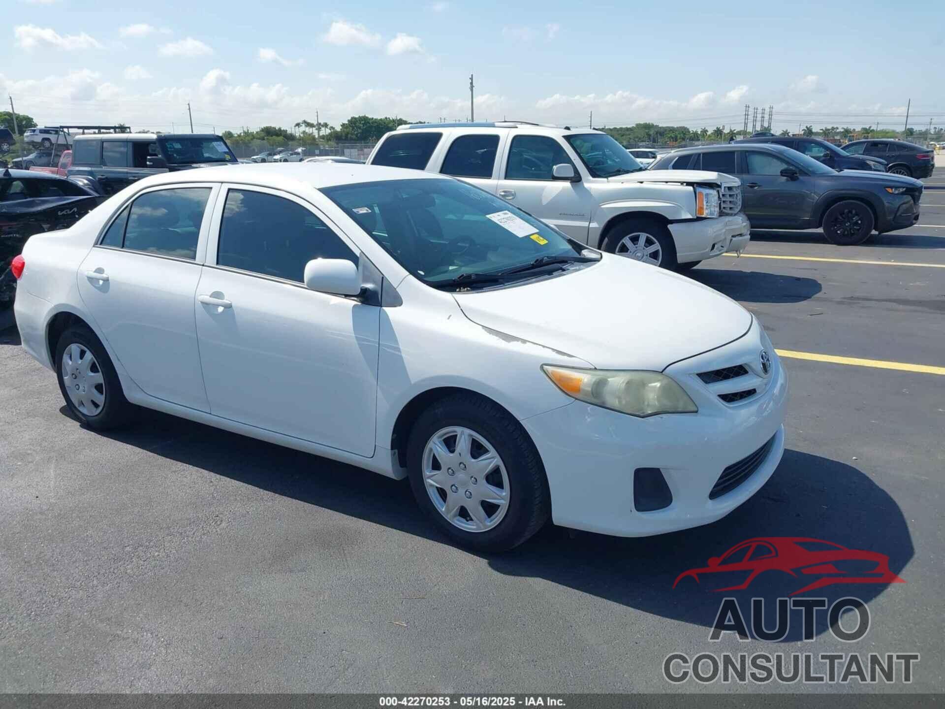 TOYOTA COROLLA 2013 - 5YFBU4EE2DP160269