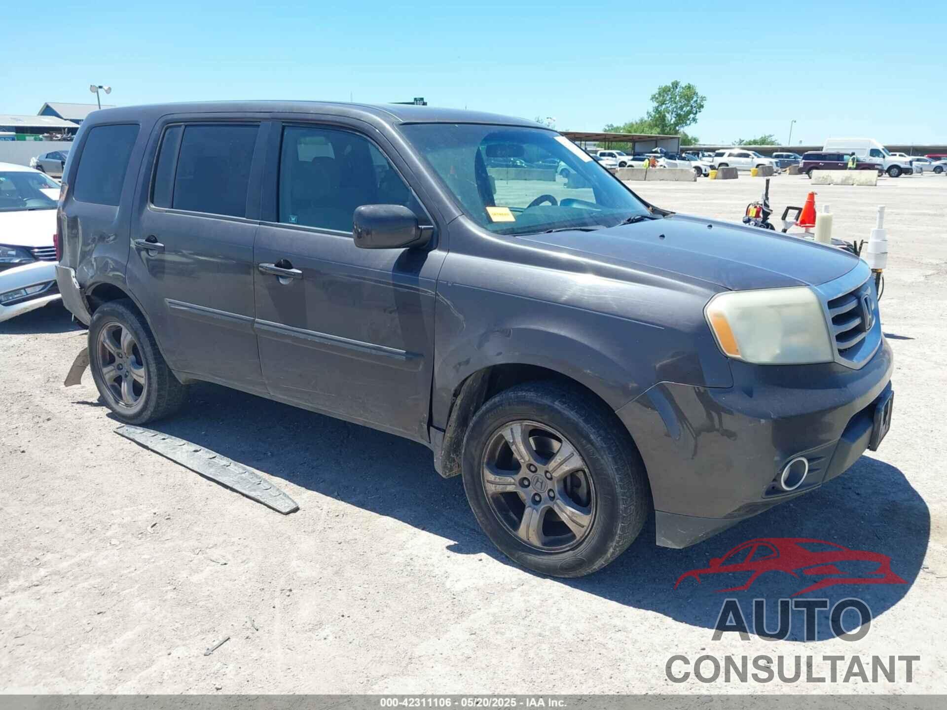 HONDA PILOT 2012 - 5FNYF3H4XCB011992