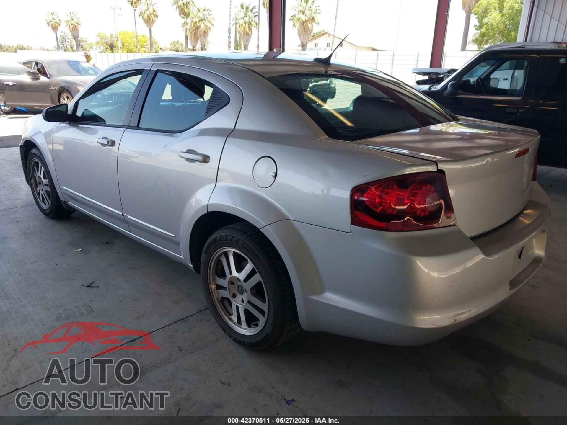 DODGE AVENGER 2012 - 1C3CDZAB3CN328045