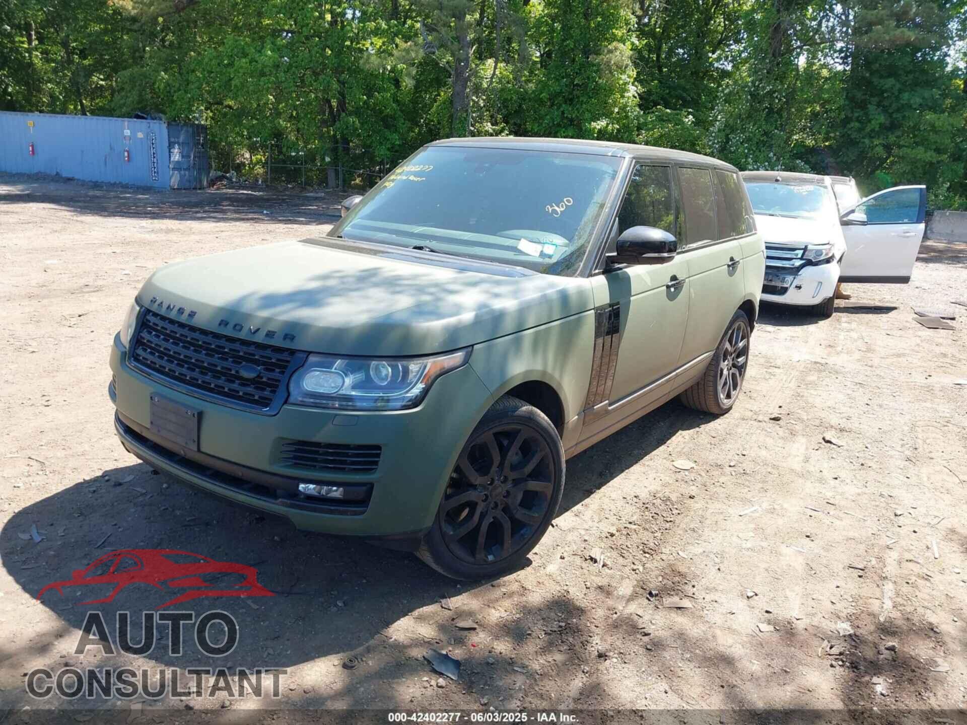 LAND ROVER RANGE ROVER 2016 - SALGS2VF6GA269683