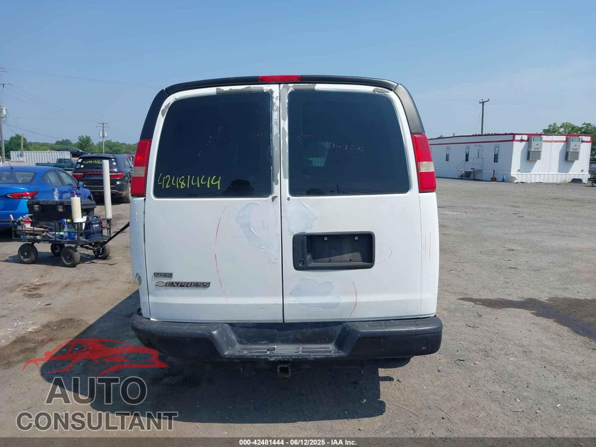 CHEVROLET EXPRESS 2500 2010 - 1GCZGFBA5A1180910
