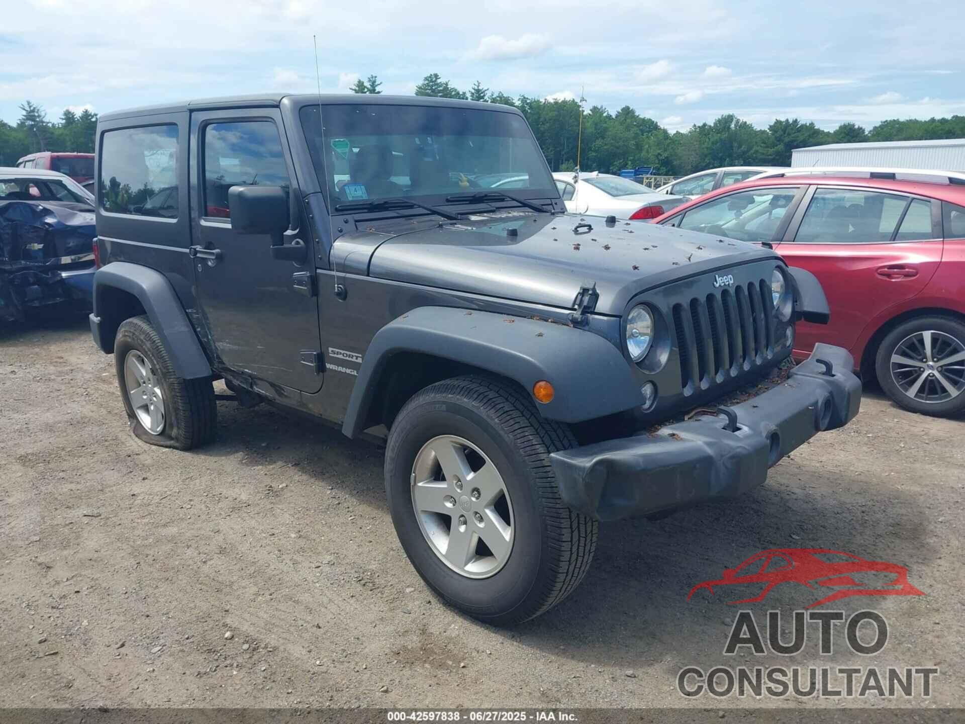 JEEP WRANGLER 2017 - 1C4AJWAG8HL698674