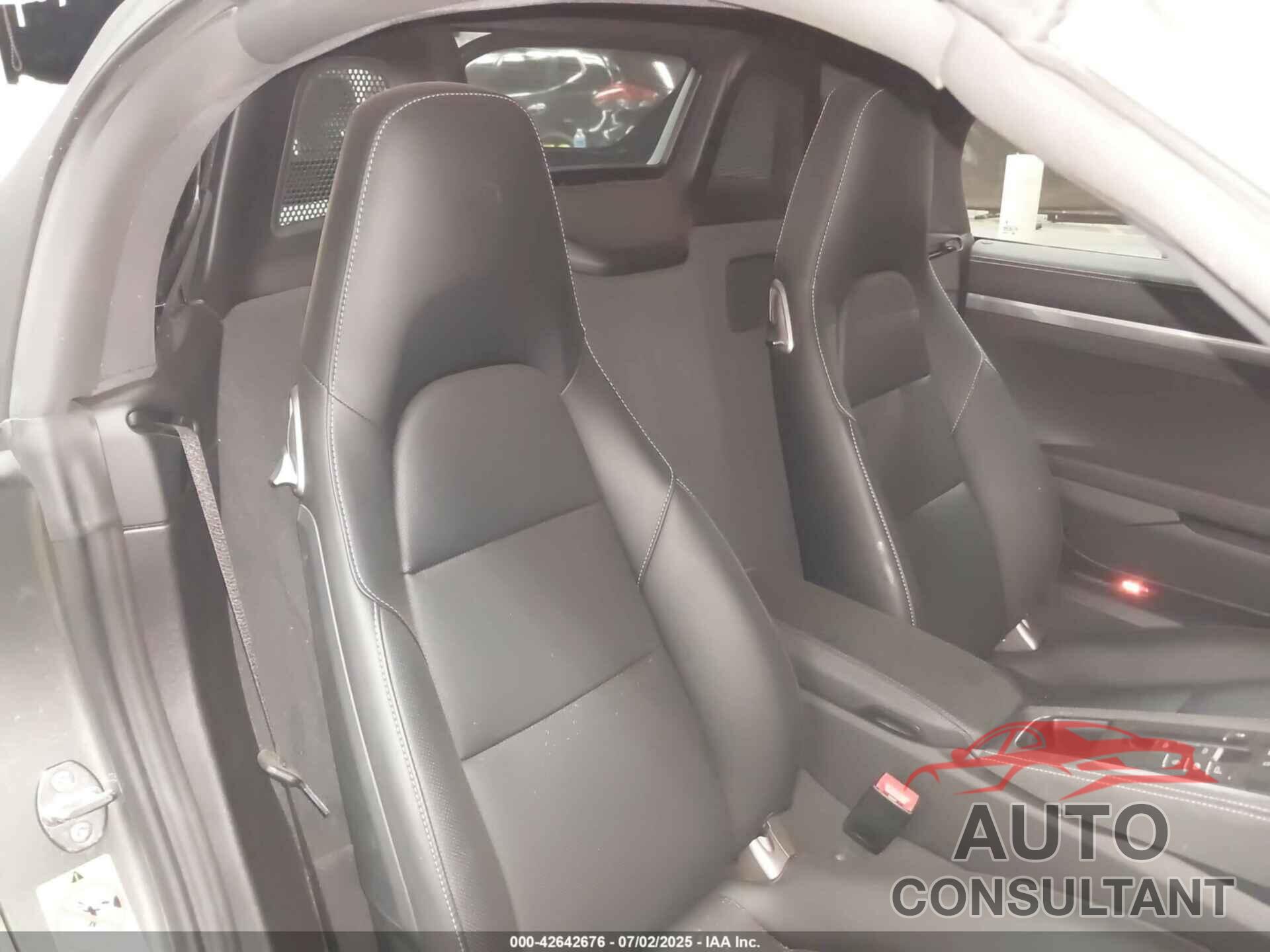 PORSCHE 718 BOXSTER 2025 - WP0CB2A85SK226372