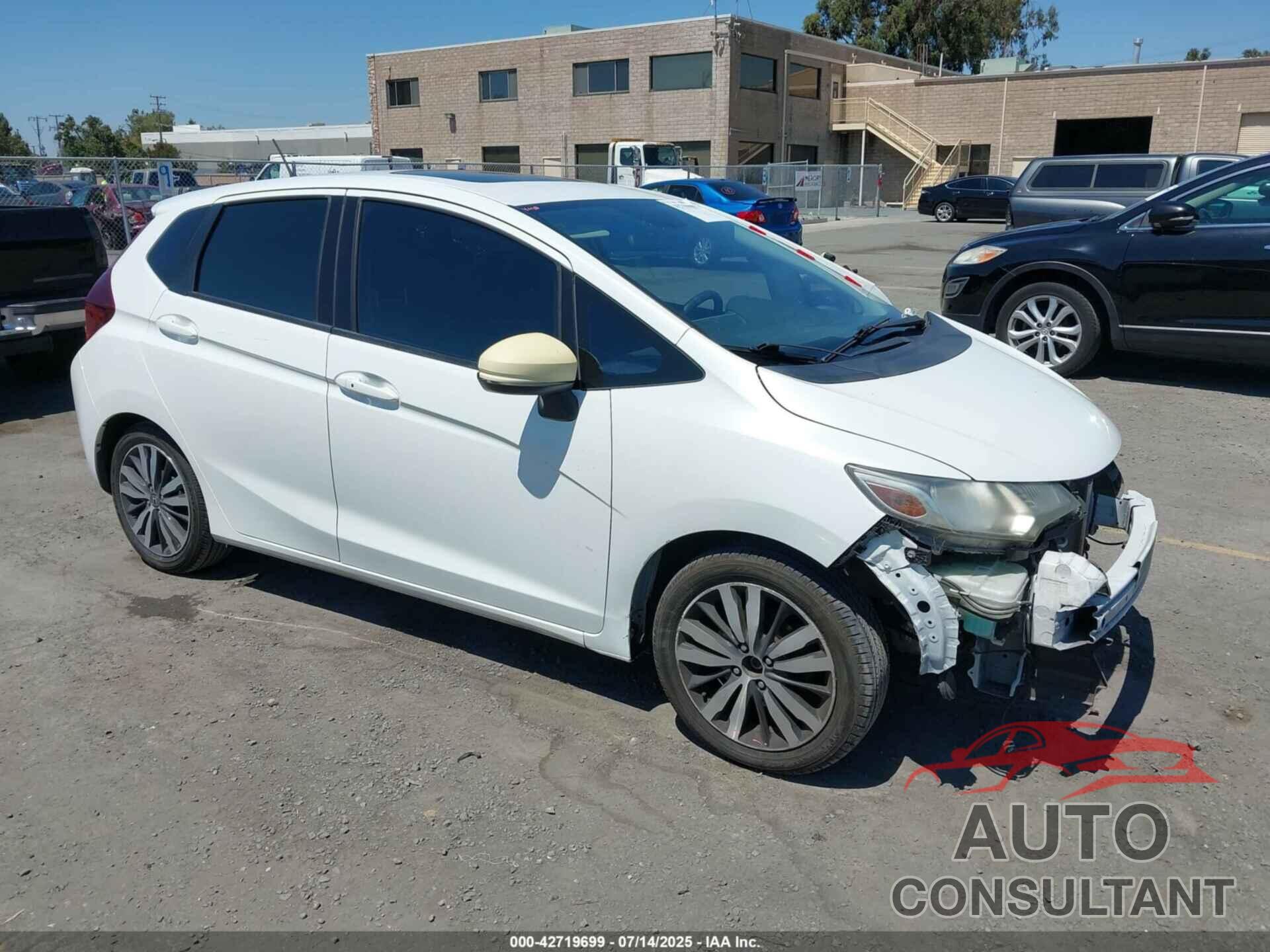 HONDA FIT 2016 - JHMGK5H7XGX039881