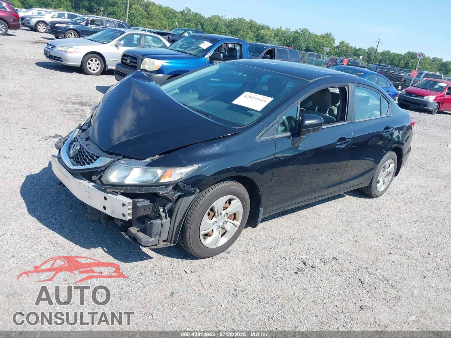 HONDA CIVIC 2015 - 19XFB2F58FE259404