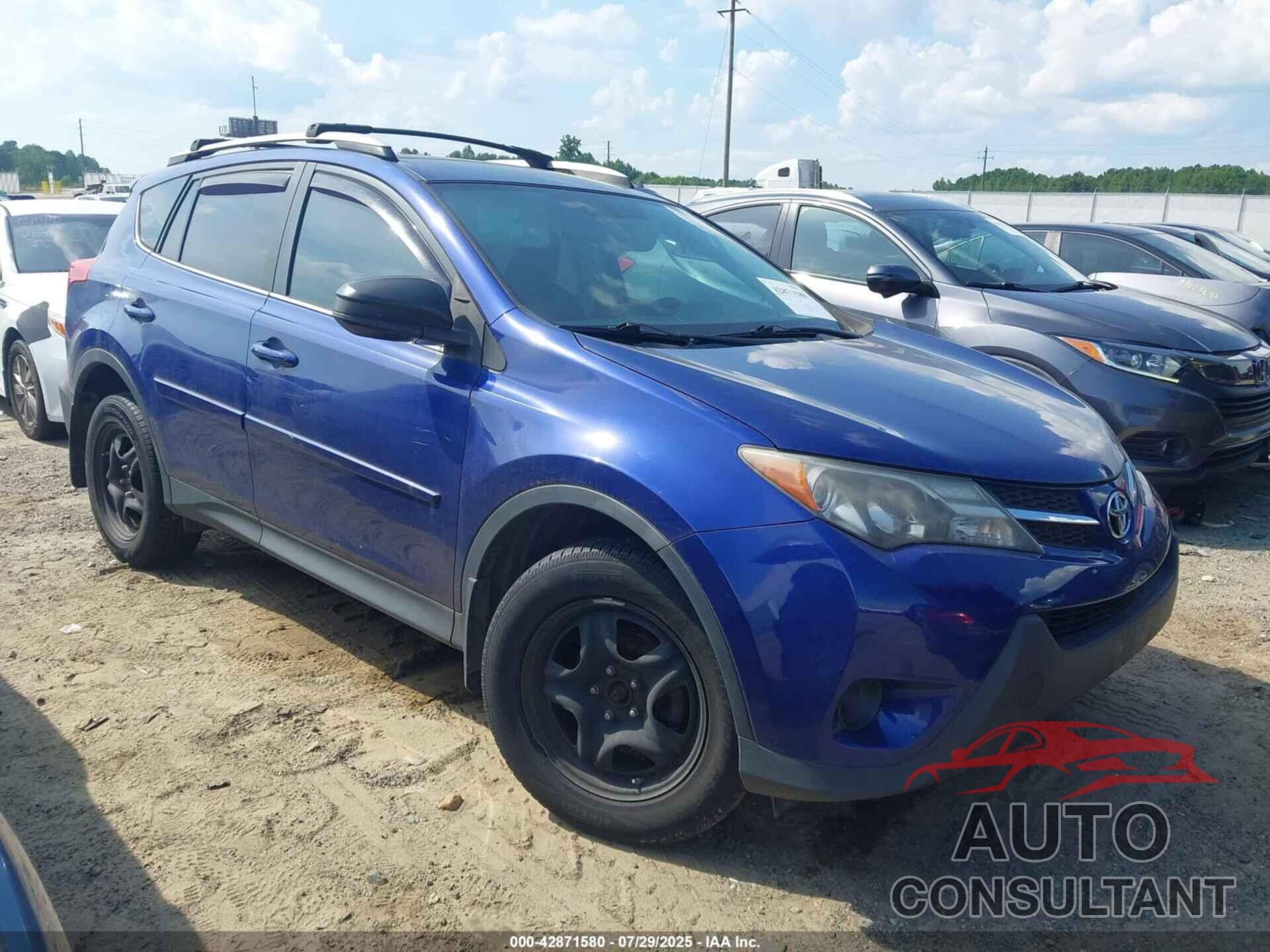 TOYOTA RAV4 2015 - 2T3BFREV6FW400794