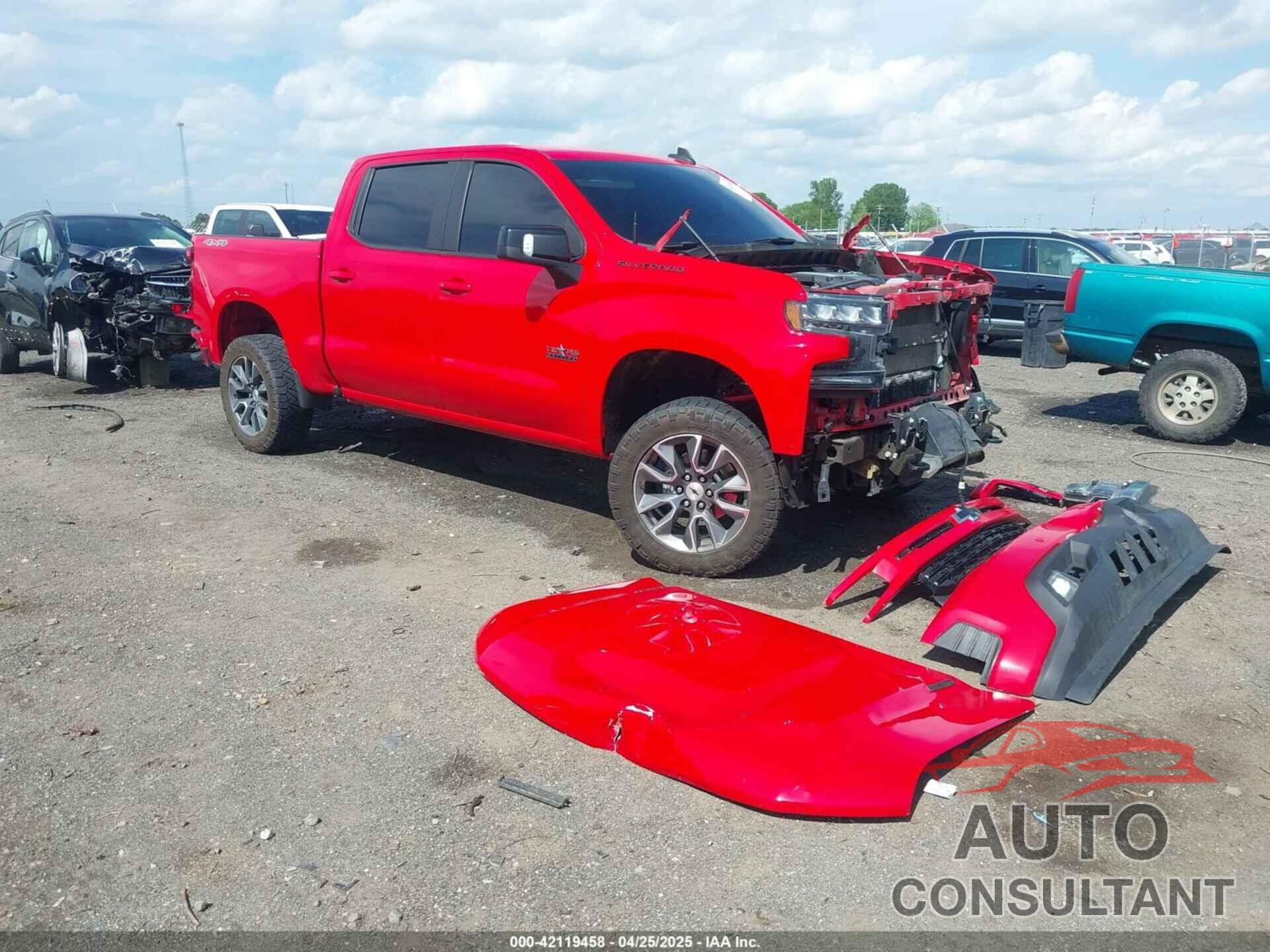 CHEVROLET SILVERADO 1500 2021 - 3GCUYEET3MG176410