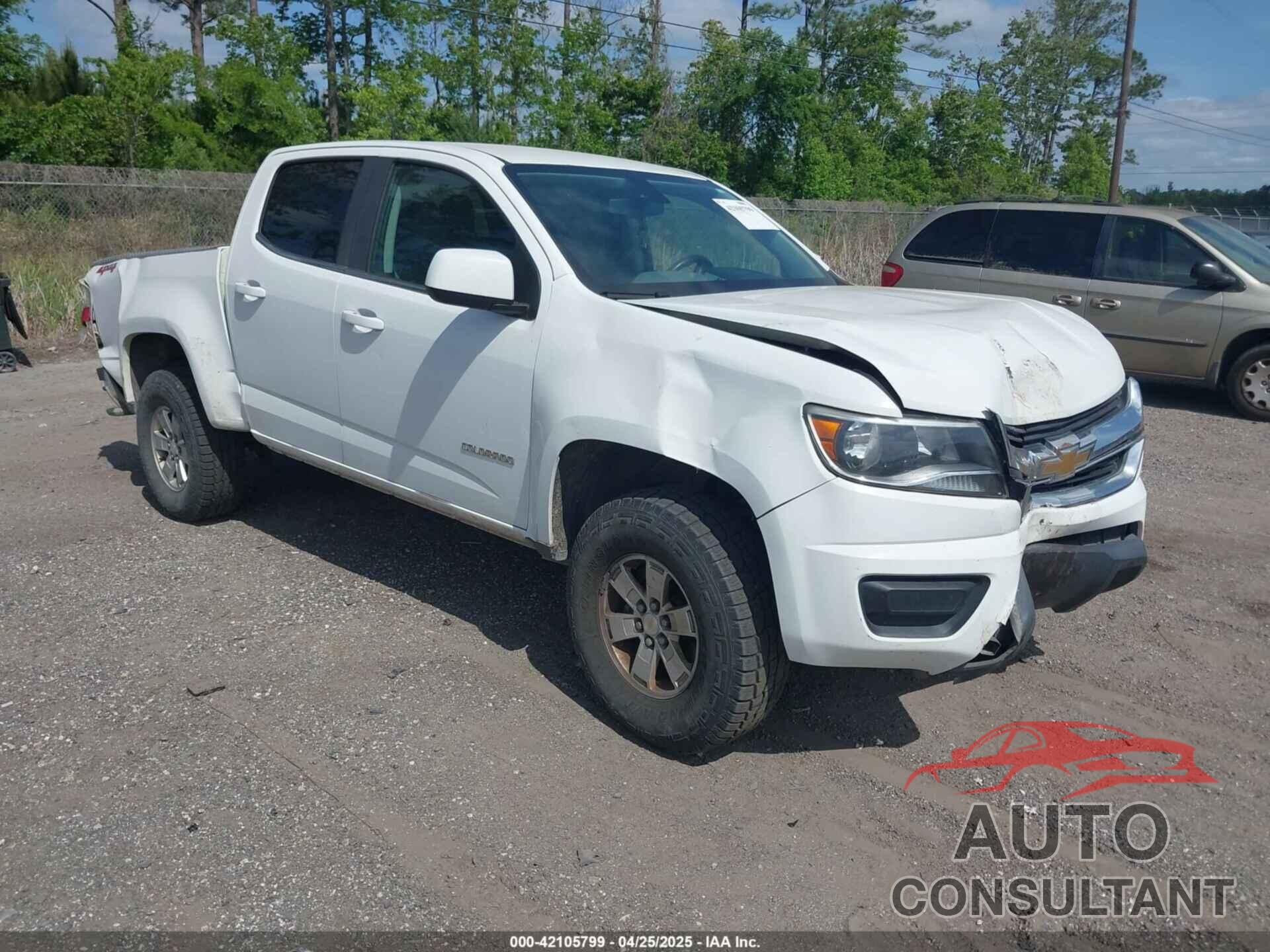 CHEVROLET COLORADO 2017 - 1GCGTBEN0H1284709