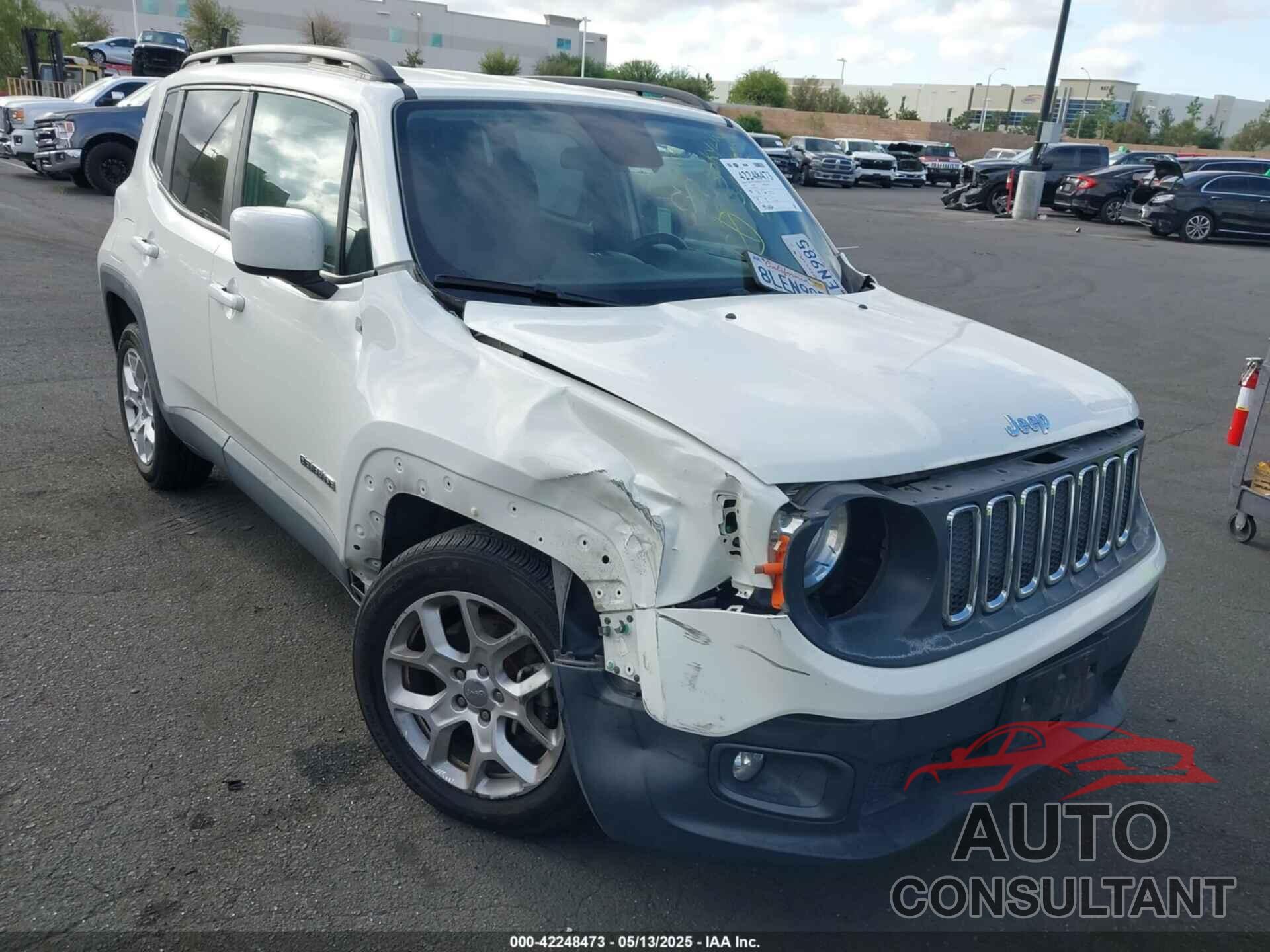 JEEP RENEGADE 2018 - ZACCJABB0JPJ58037
