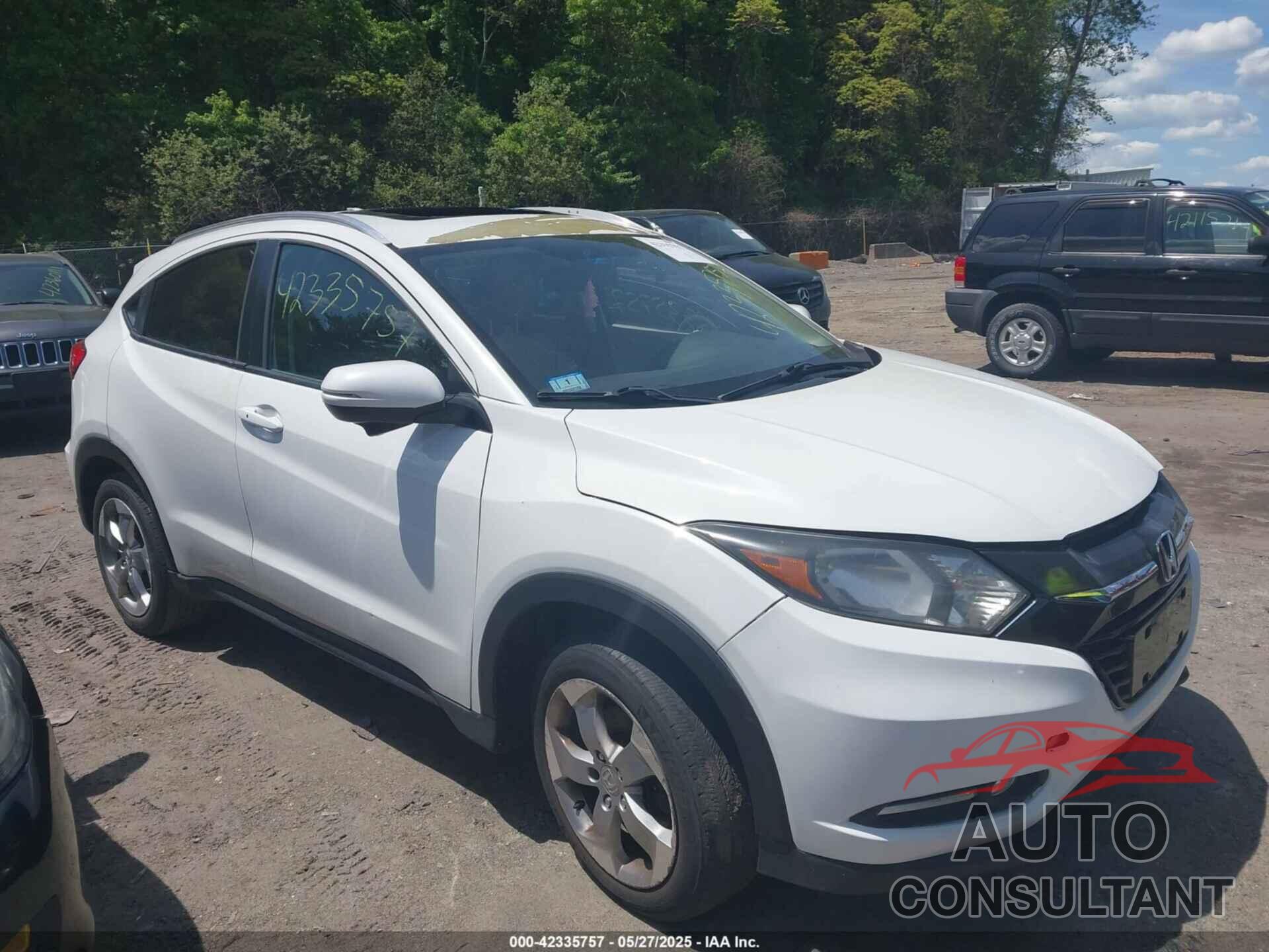 HONDA HR-V 2016 - 3CZRU6H76GM756952