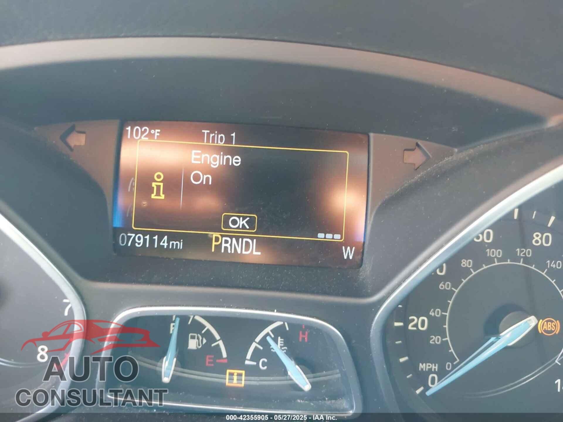 FORD FOCUS 2016 - 1FADP3F28GL269689