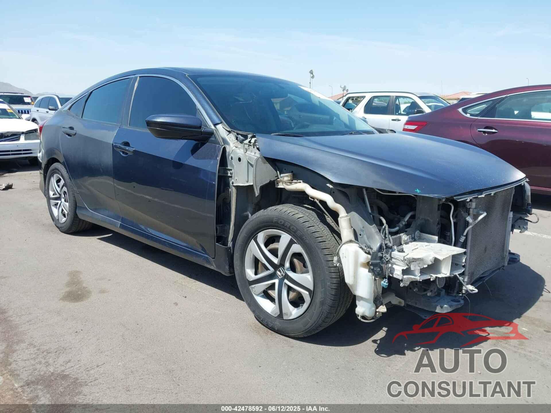 HONDA CIVIC 2016 - 19XFC2F54GE023556