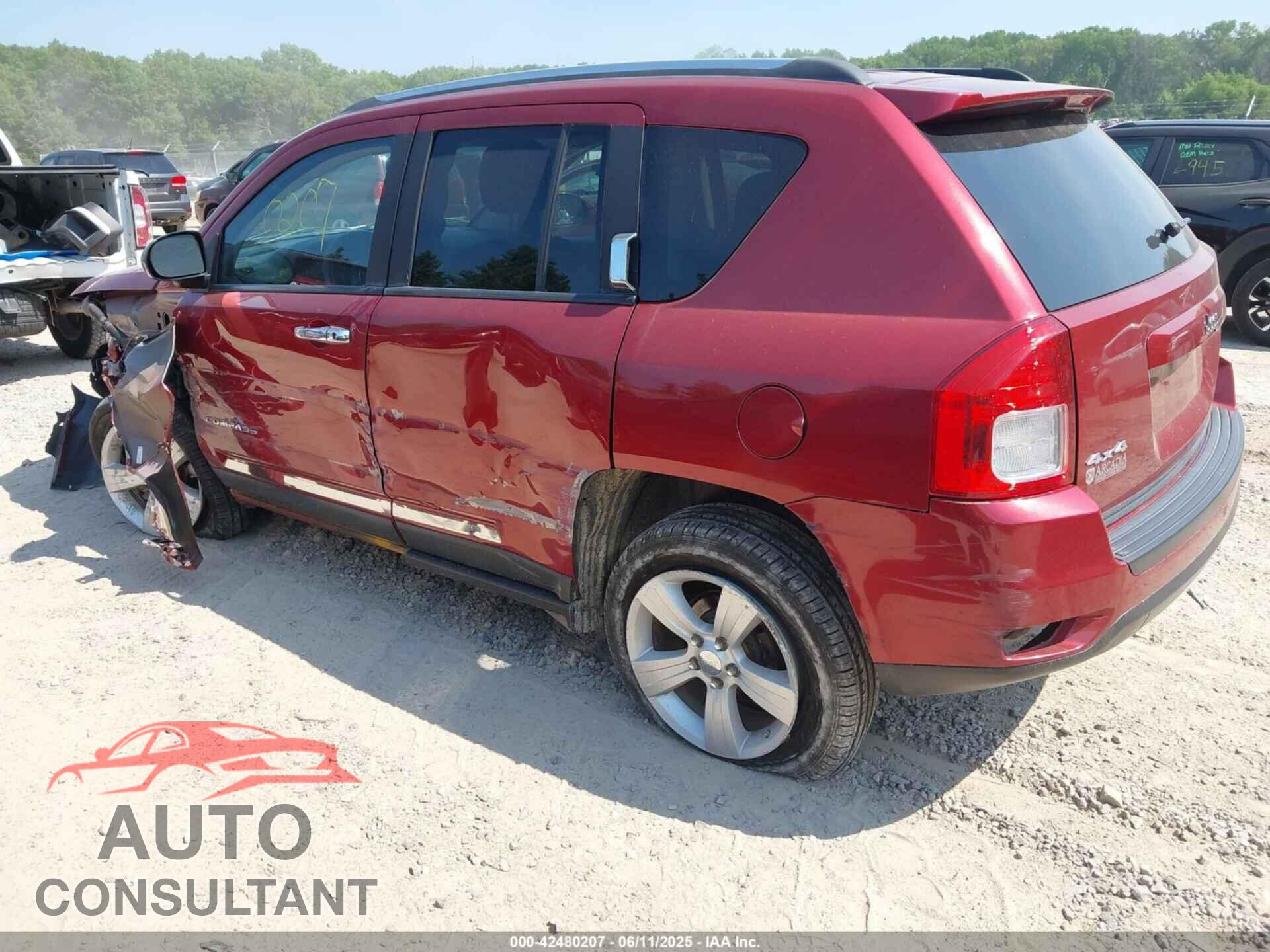 JEEP COMPASS 2011 - 1J4NF1FB0BD164485
