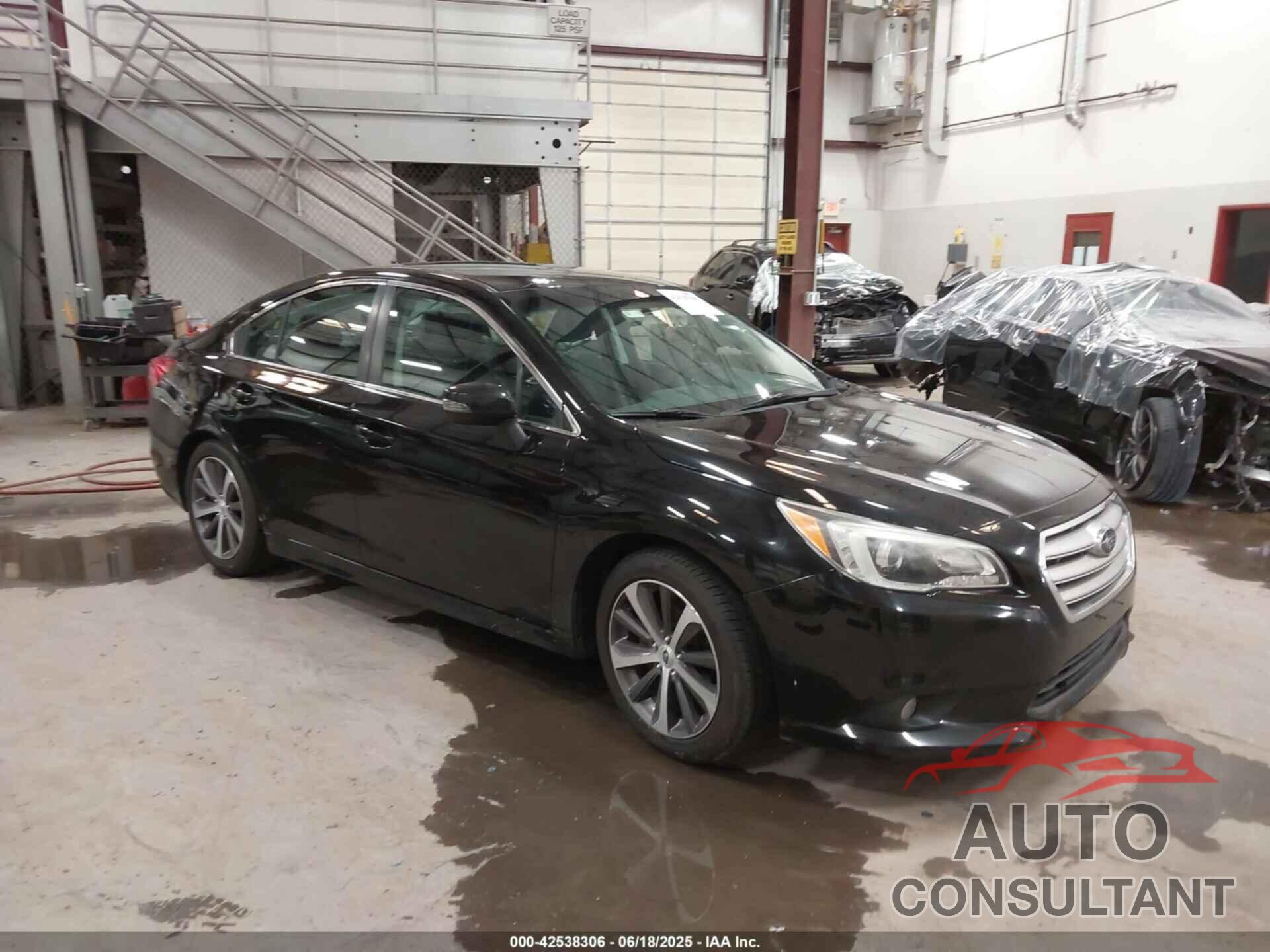 SUBARU LEGACY 2016 - 4S3BNAJ68G3016393
