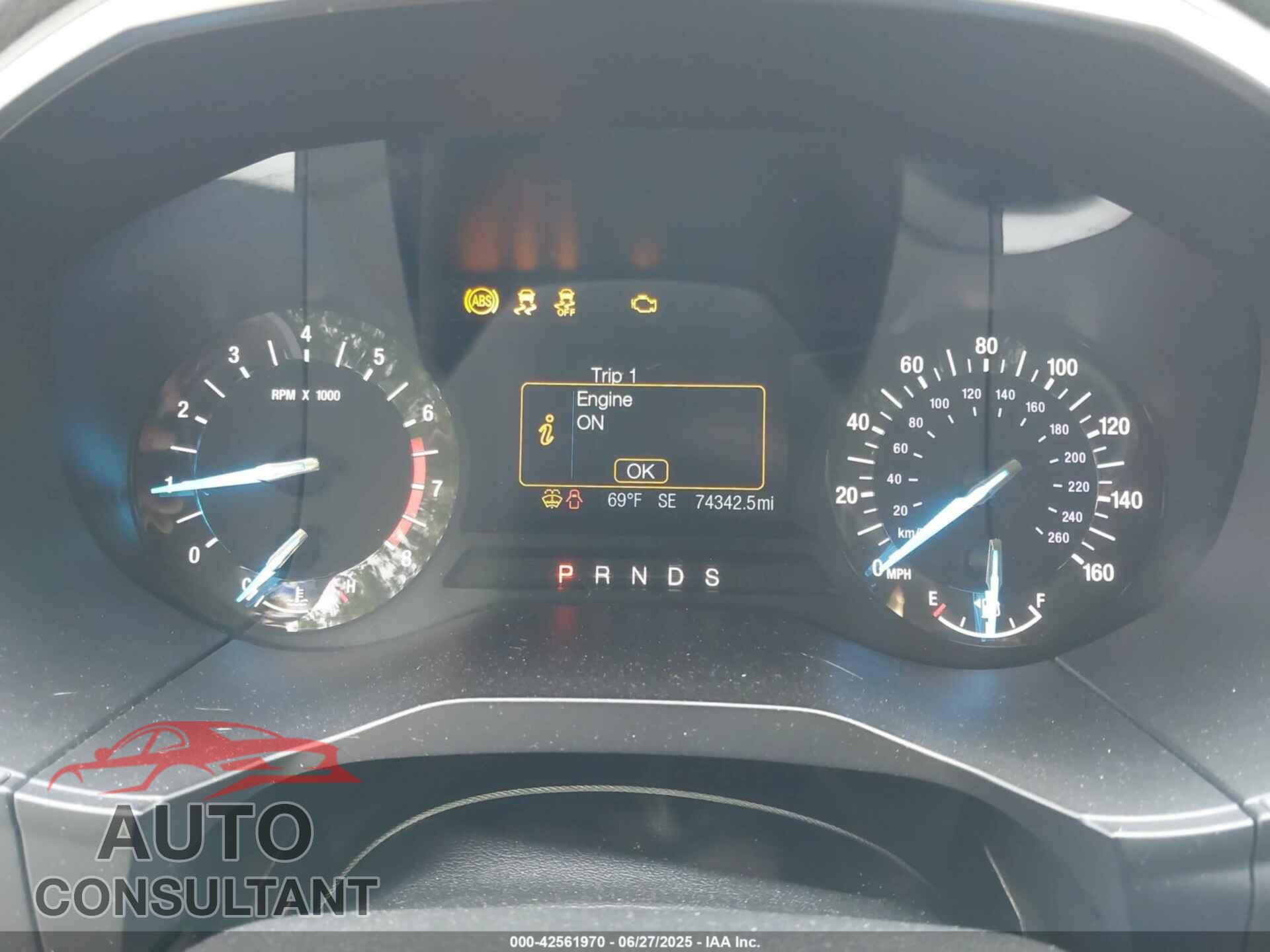 FORD EDGE 2017 - 2FMPK4J95HBC47081