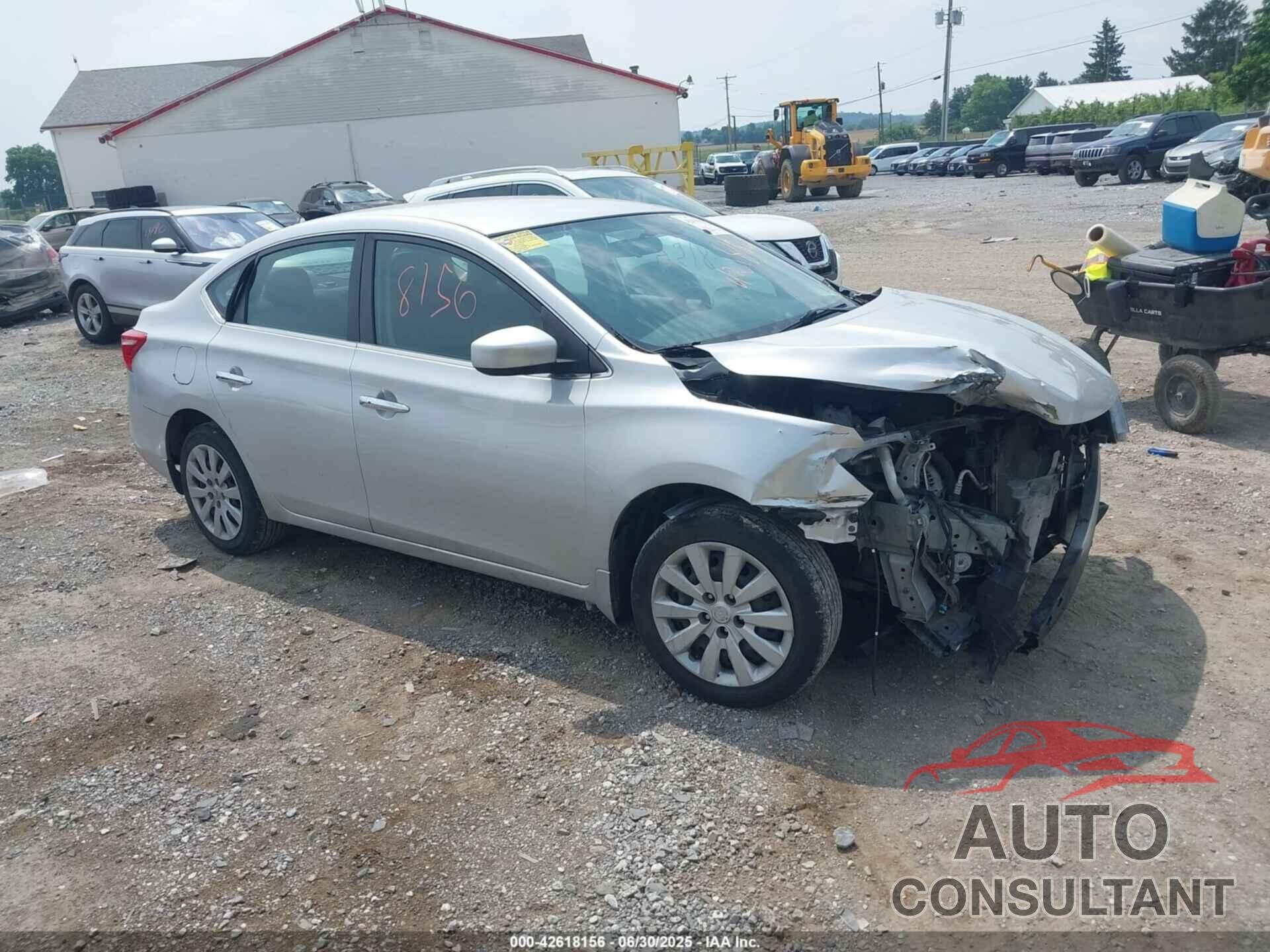 NISSAN SENTRA 2016 - 3N1AB7AP4GL684263
