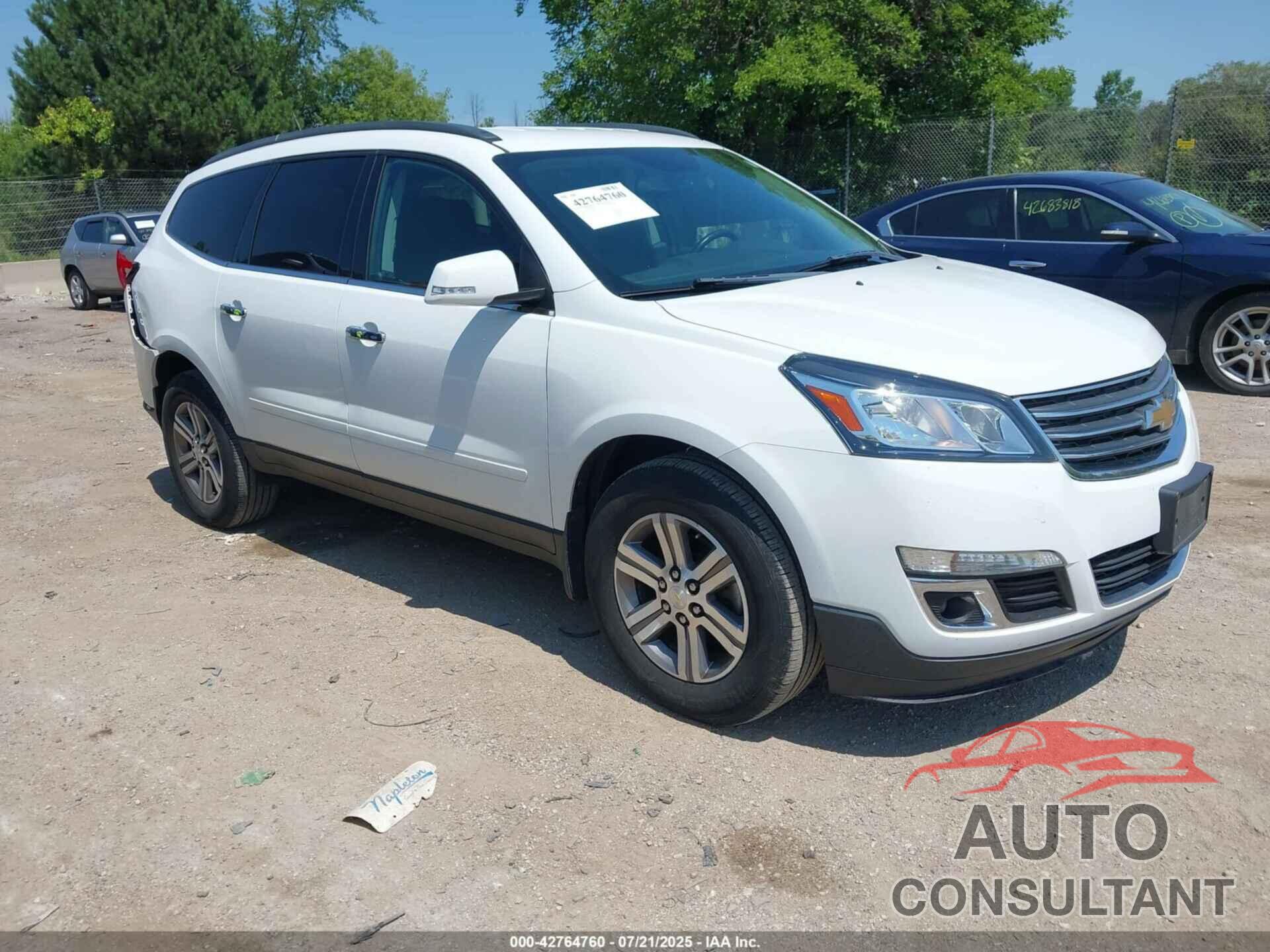 CHEVROLET TRAVERSE 2016 - 1GNKVHKD7GJ137358