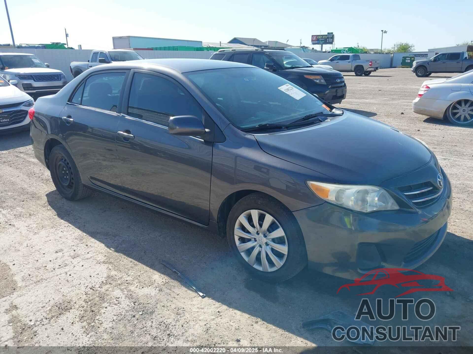 TOYOTA COROLLA 2013 - 5YFBU4EE7DP222023