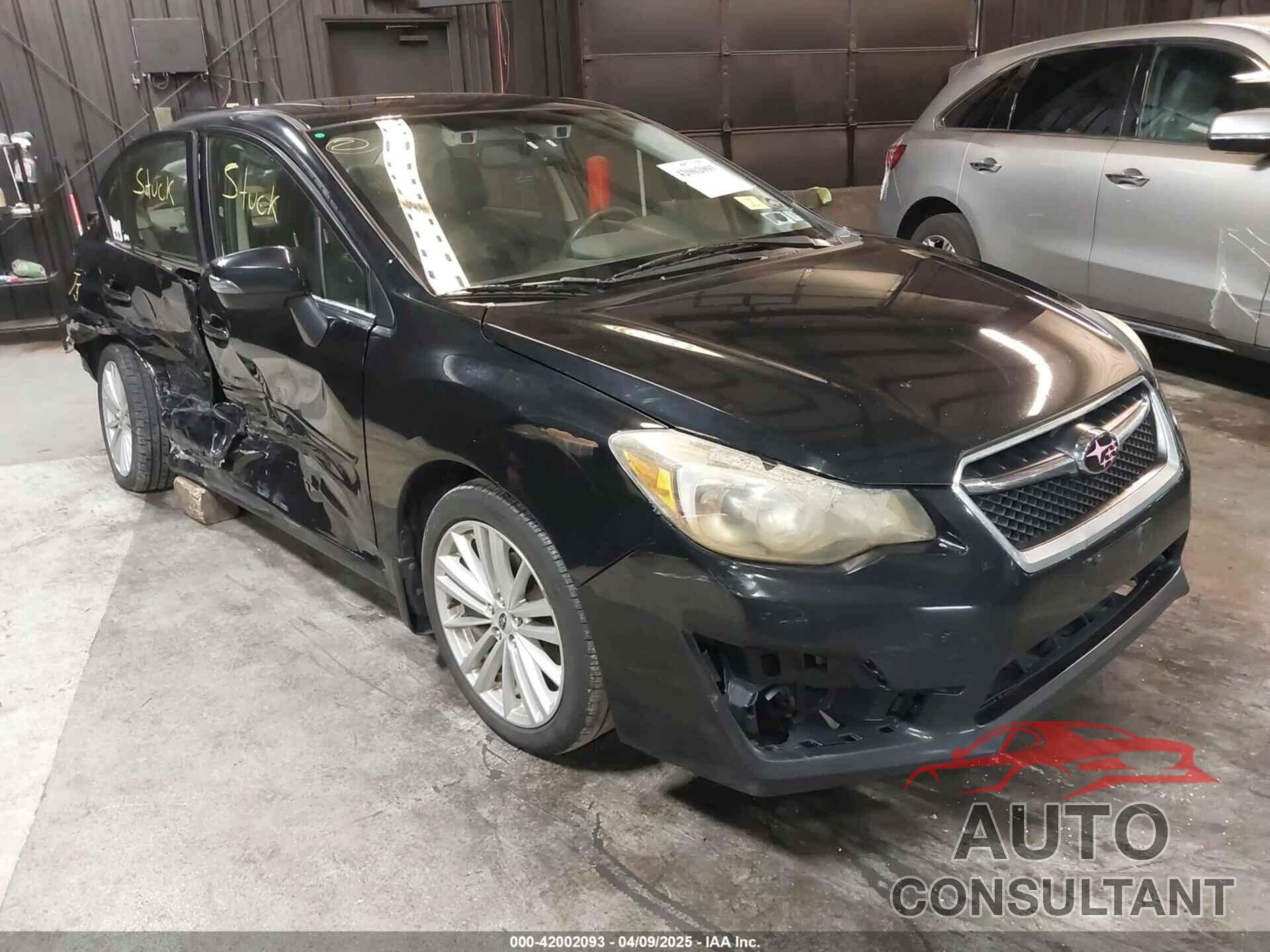SUBARU IMPREZA 2015 - JF1GJAS64FH012588