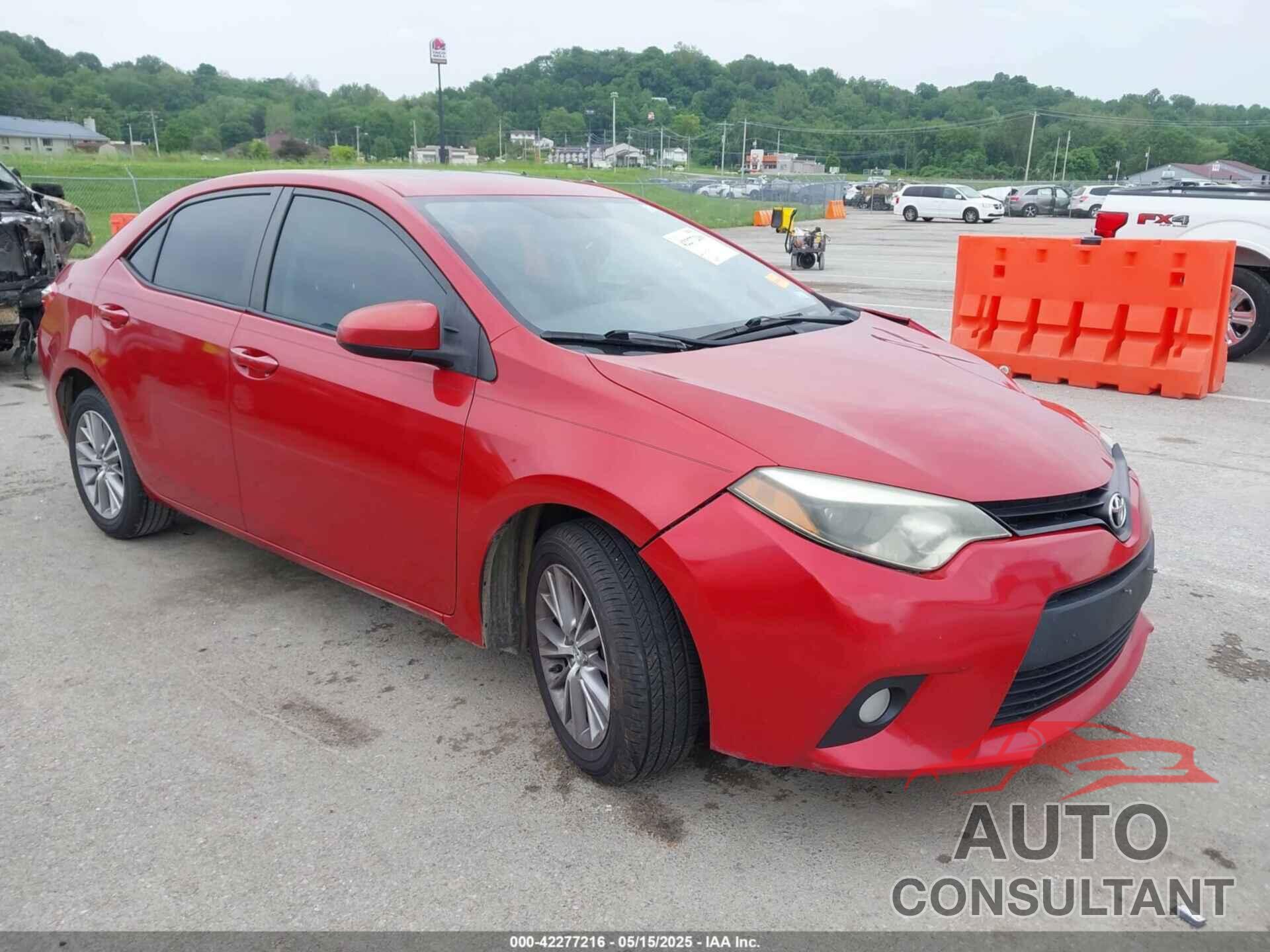 TOYOTA COROLLA 2014 - 5YFBURHE8EP029745
