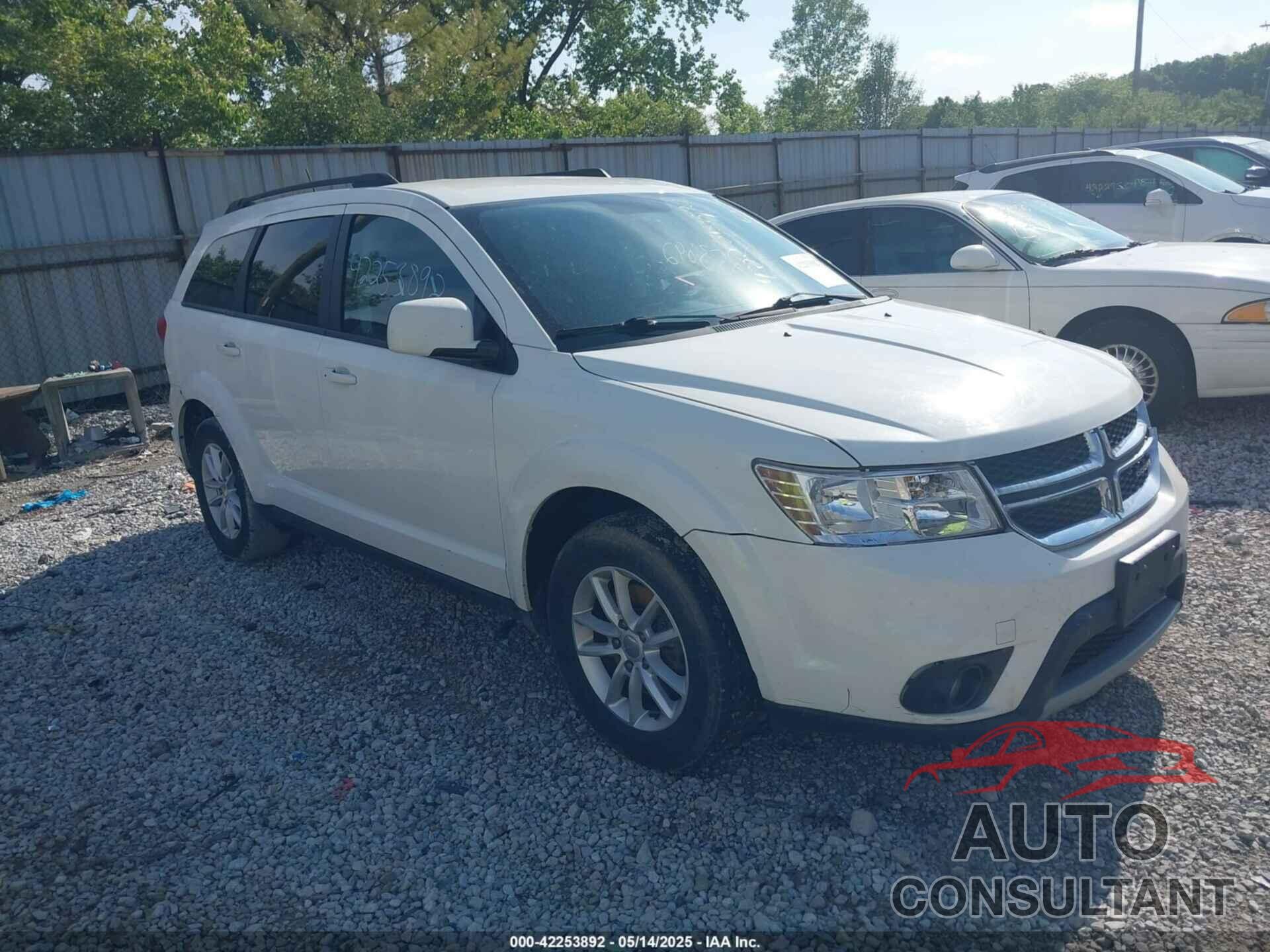 DODGE JOURNEY 2015 - 3C4PDCBG9FT726921