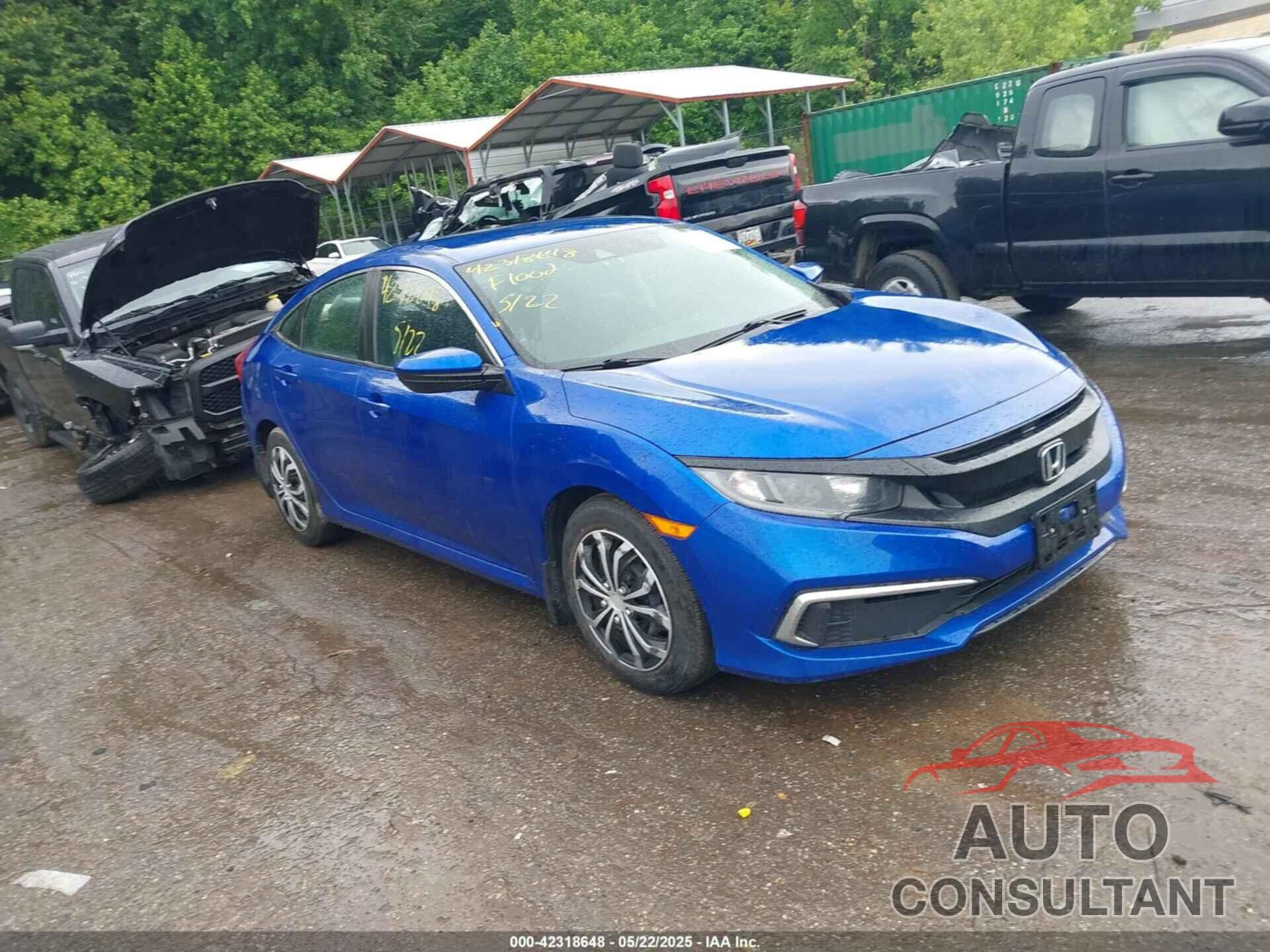 HONDA CIVIC 2019 - 2HGFC2F62KH511959