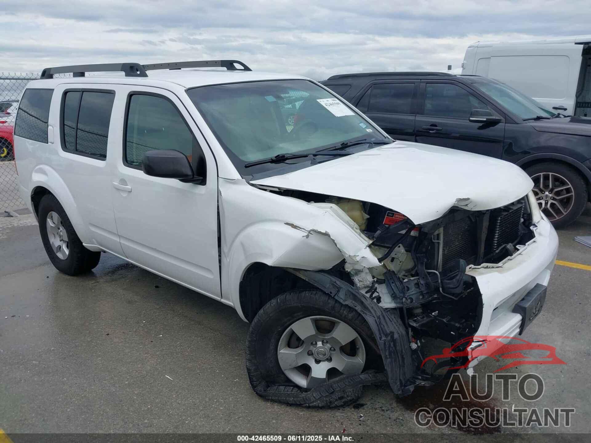 NISSAN PATHFINDER 2012 - 5N1AR1NN5CC629658
