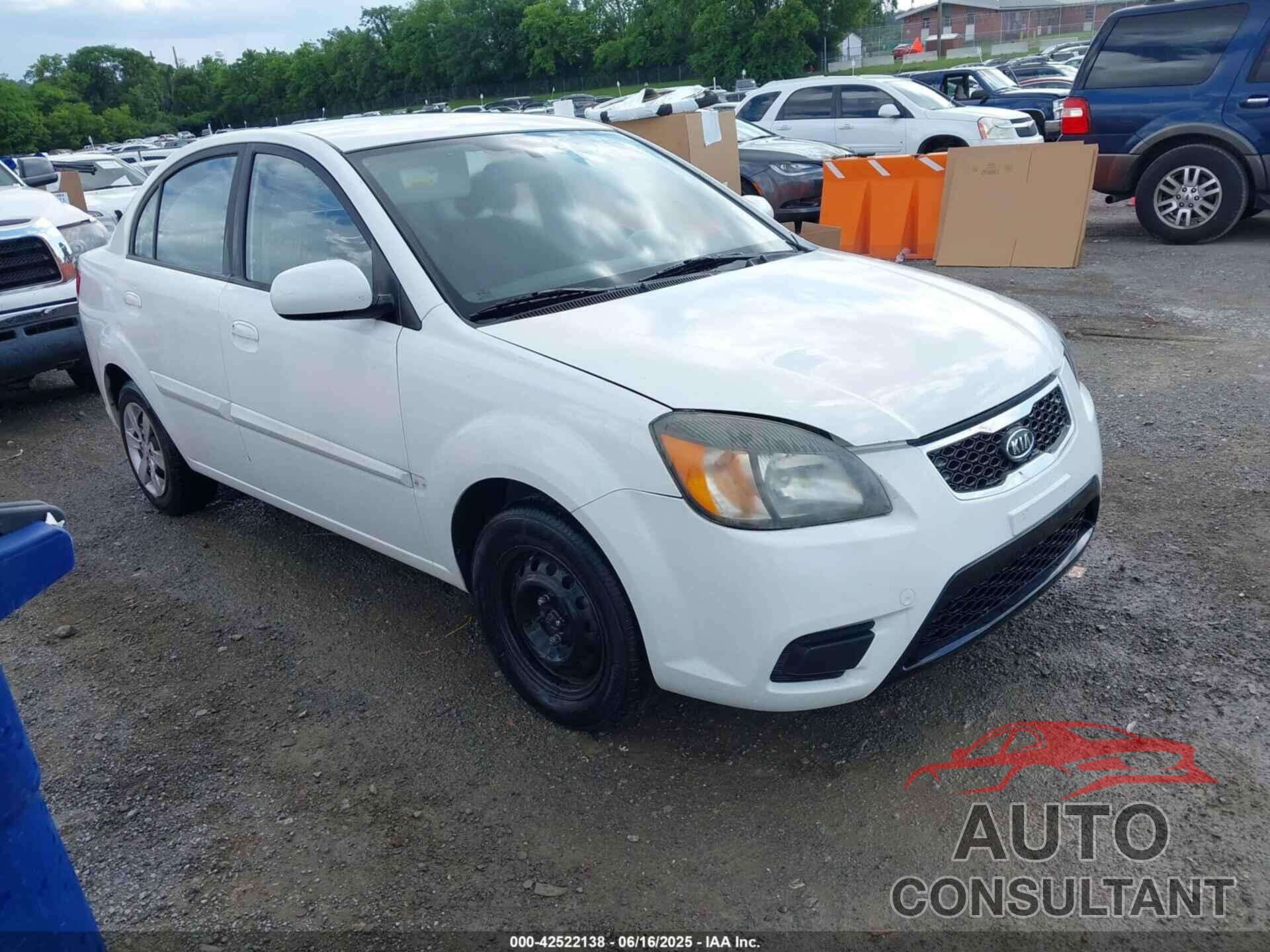 KIA RIO 2010 - KNADH4A31A6615159