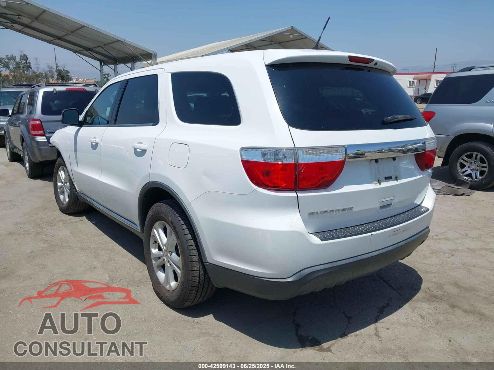 DODGE DURANGO 2013 - 1C4RDHAG0DC669587