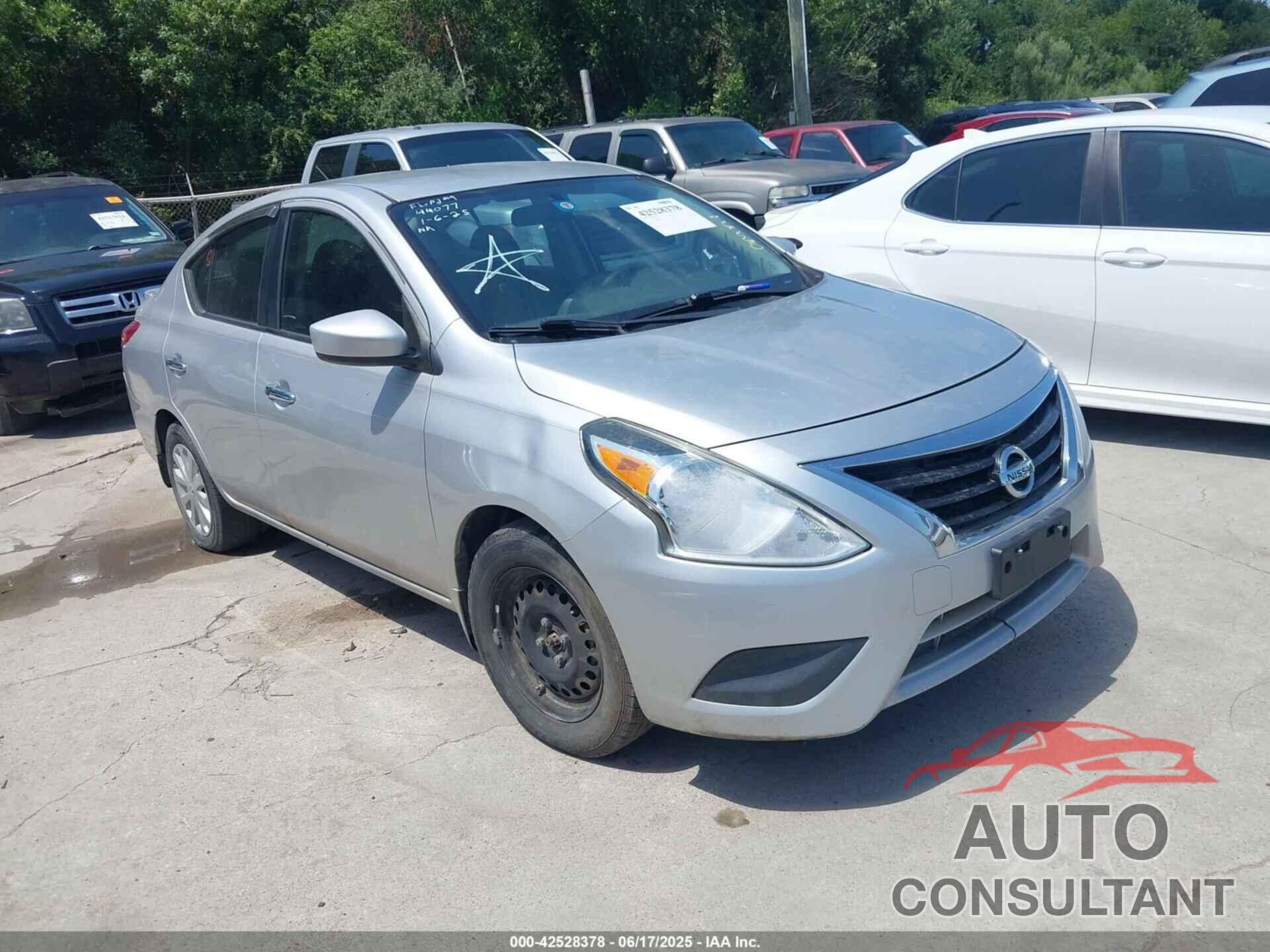 NISSAN VERSA 2016 - 3N1CN7AP7GL849240